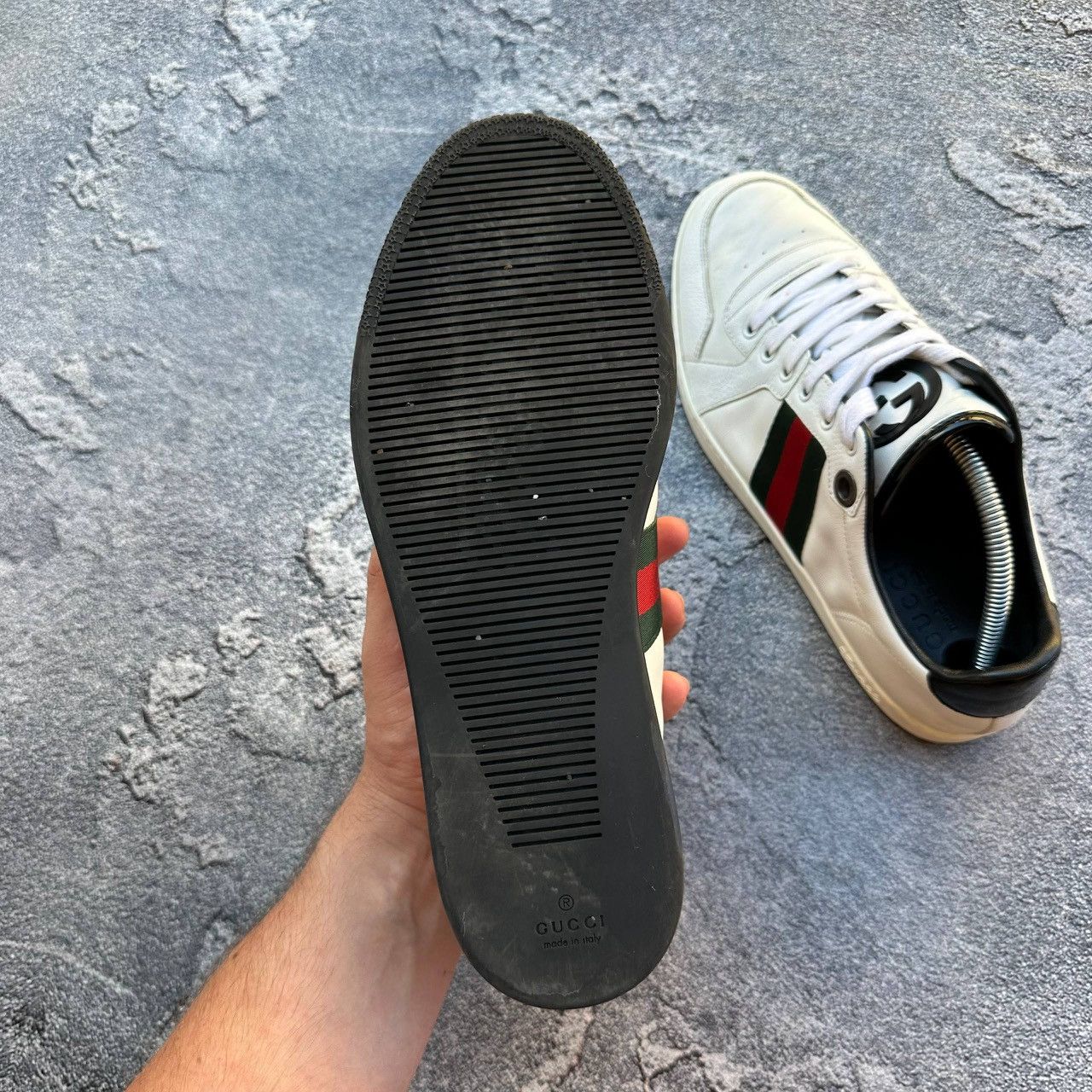 Gucci Gucci Sneakers Leather Size US 7 / EU 40 - 7 Thumbnail