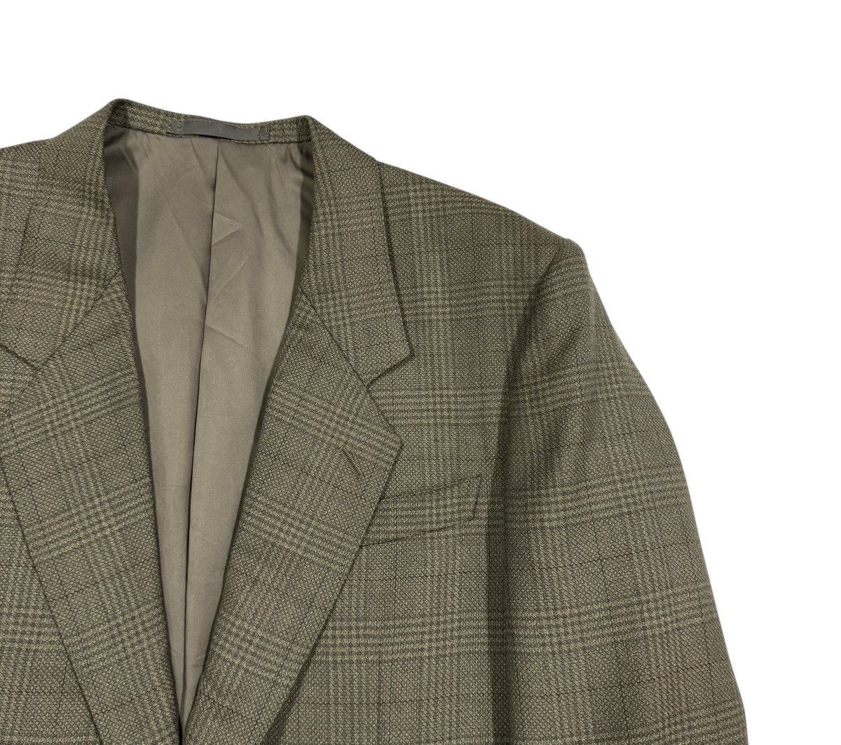 Pierre Balmain Pirre Balmain Lessona Casheme Special Custom Tartan Blazer Size 38R - 9 Thumbnail
