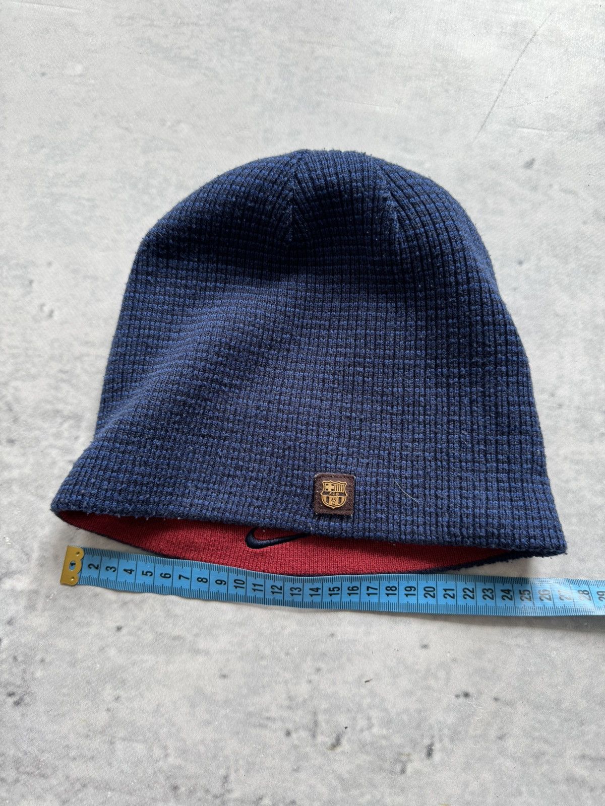 Nike Barcelona Nike two sided hat vintage Size ONE SIZE - 4 Thumbnail