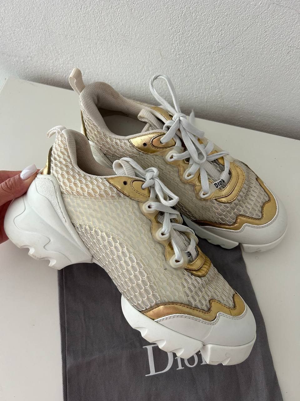 Dior Dior sneakers D-connect Size US 6 / IT 36 - 8 Thumbnail