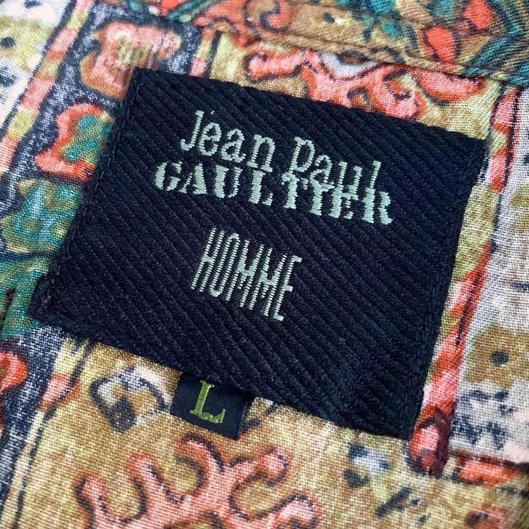 Designer × Jean Paul Gaultier × Vintage Jean Paul Gaultier Homme Outer Shirt Size US L / EU 52-54 / 3 - 5 Thumbnail