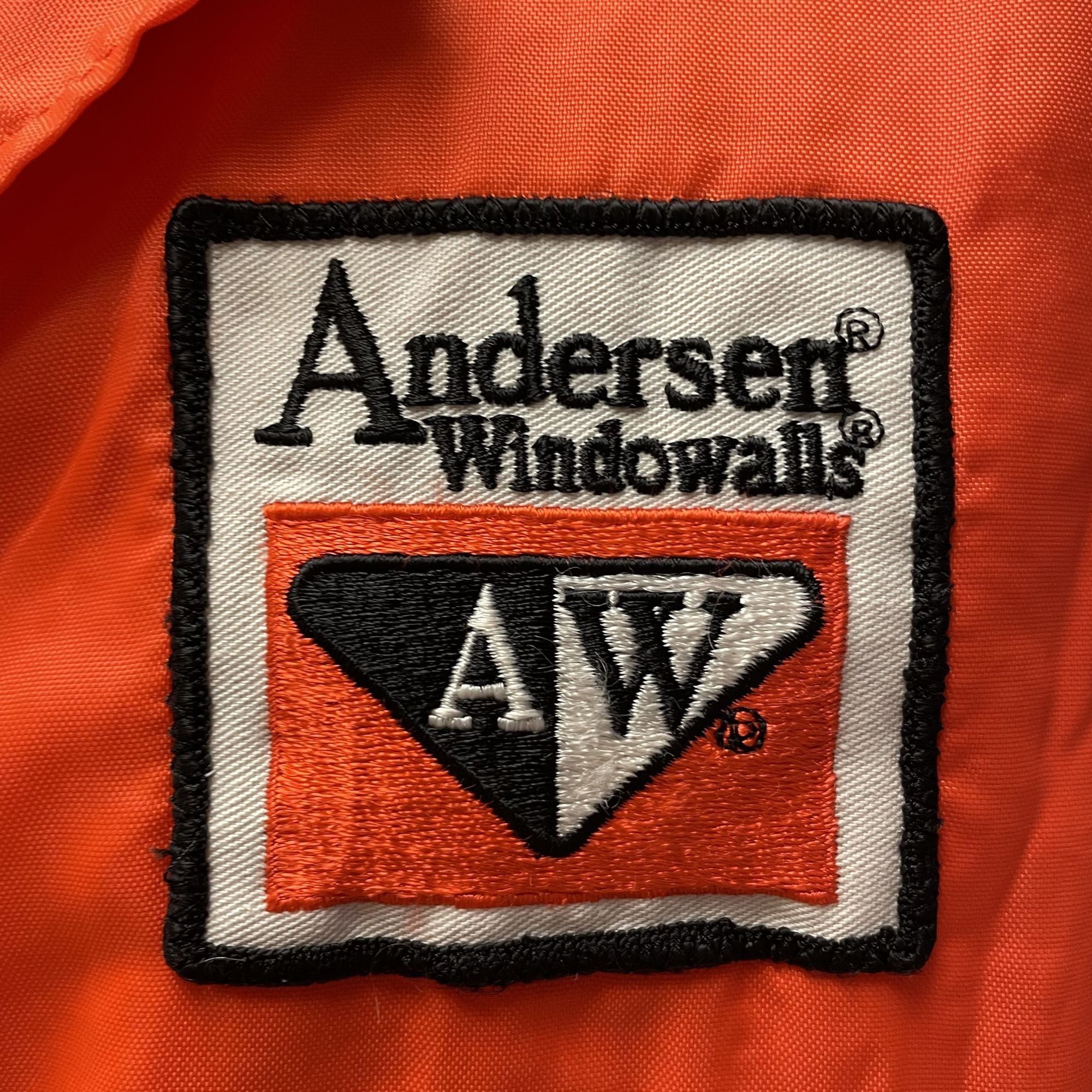 Other Vtg Holloway Snap Windbreaker ANDERSON WINDOWALLS Jacket Size US XL / EU 56 / 4 - 4 Thumbnail