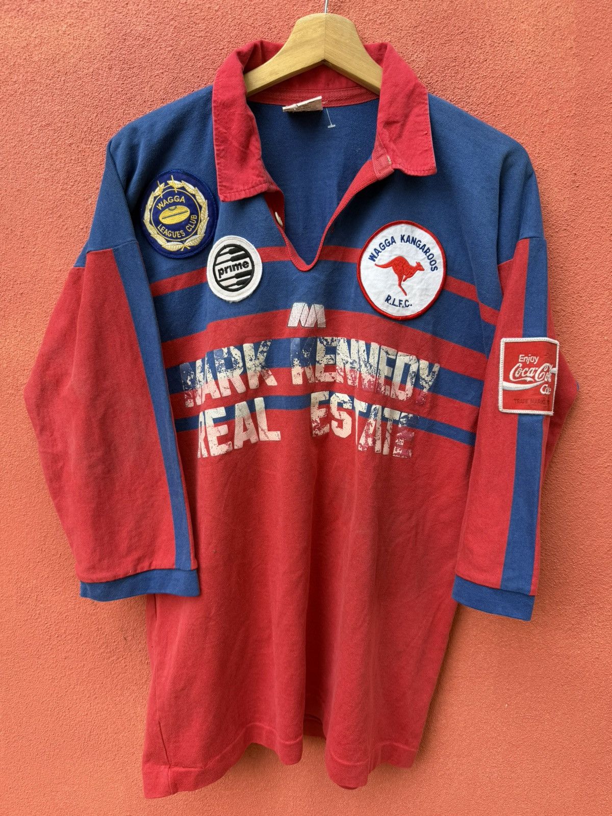 Other Vintage Rugby Wagga Kangaroos R.L.F.C. Size US XL / EU 56 / 4 - 1 Thumbnail