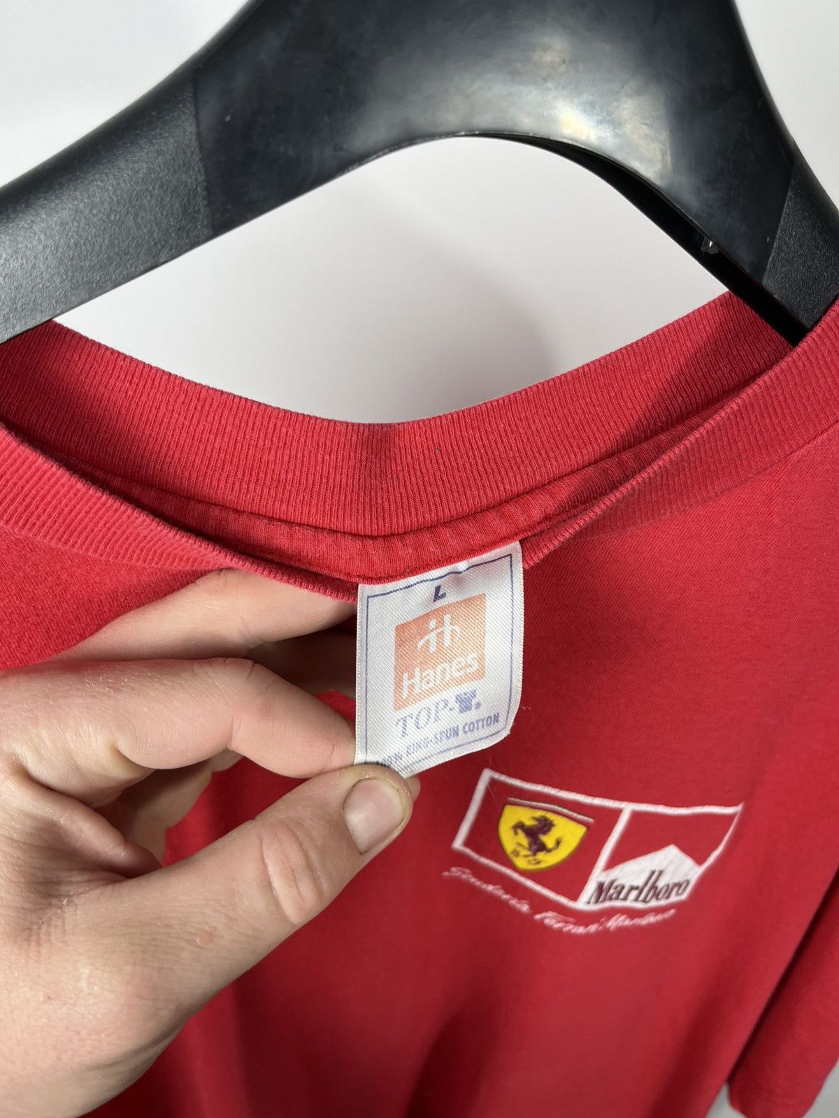Ferrari Ferrari Marlboro Scuderia Racing T-Shirt Red Hanes Top L Size US L / EU 52-54 / 3 - 4 Thumbnail