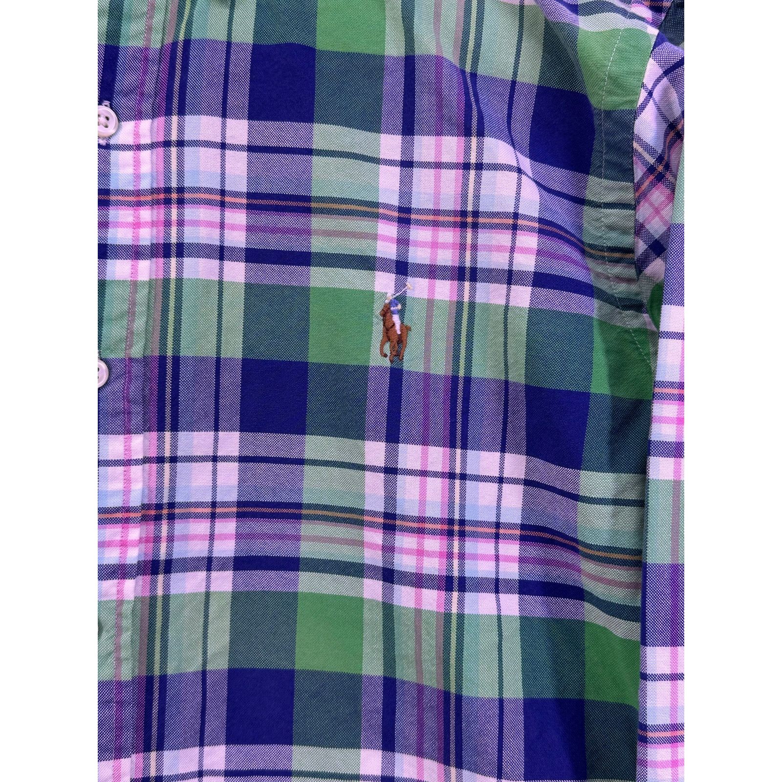 Ralph Lauren Ralph Lauren Slim Fit Plaid Longsleeve Shirt Size Large Size US L / EU 52-54 / 3 - 5 Thumbnail