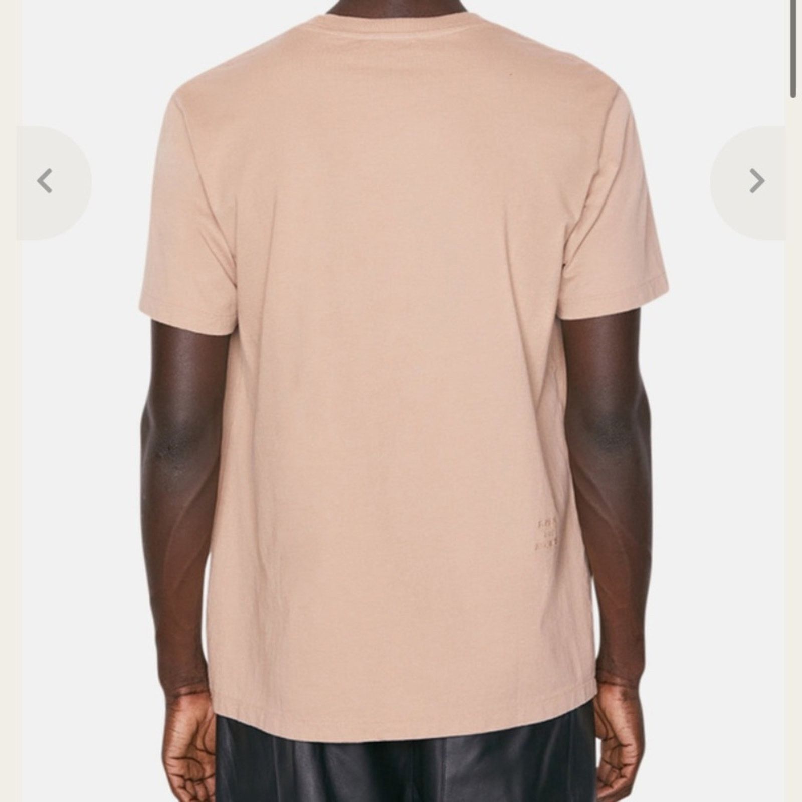 Frame FRAME denim Los angeles logo t-shirt powder brick pink L Size US L / EU 52-54 / 3 - 2 Thumbnail