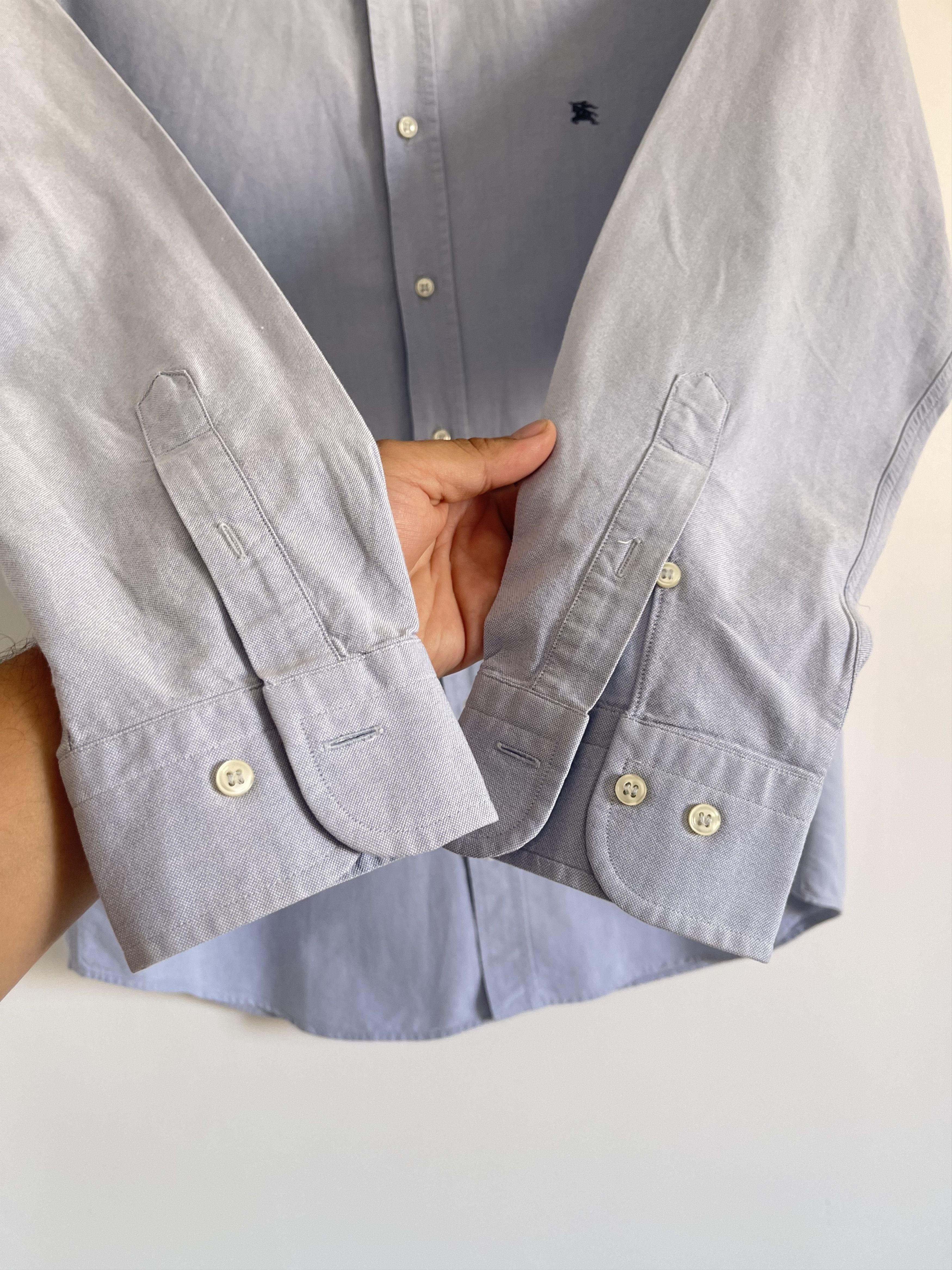 Burberry 🔥 shirt Burberry London blue Size US L / EU 52-54 / 3 - 3 Thumbnail