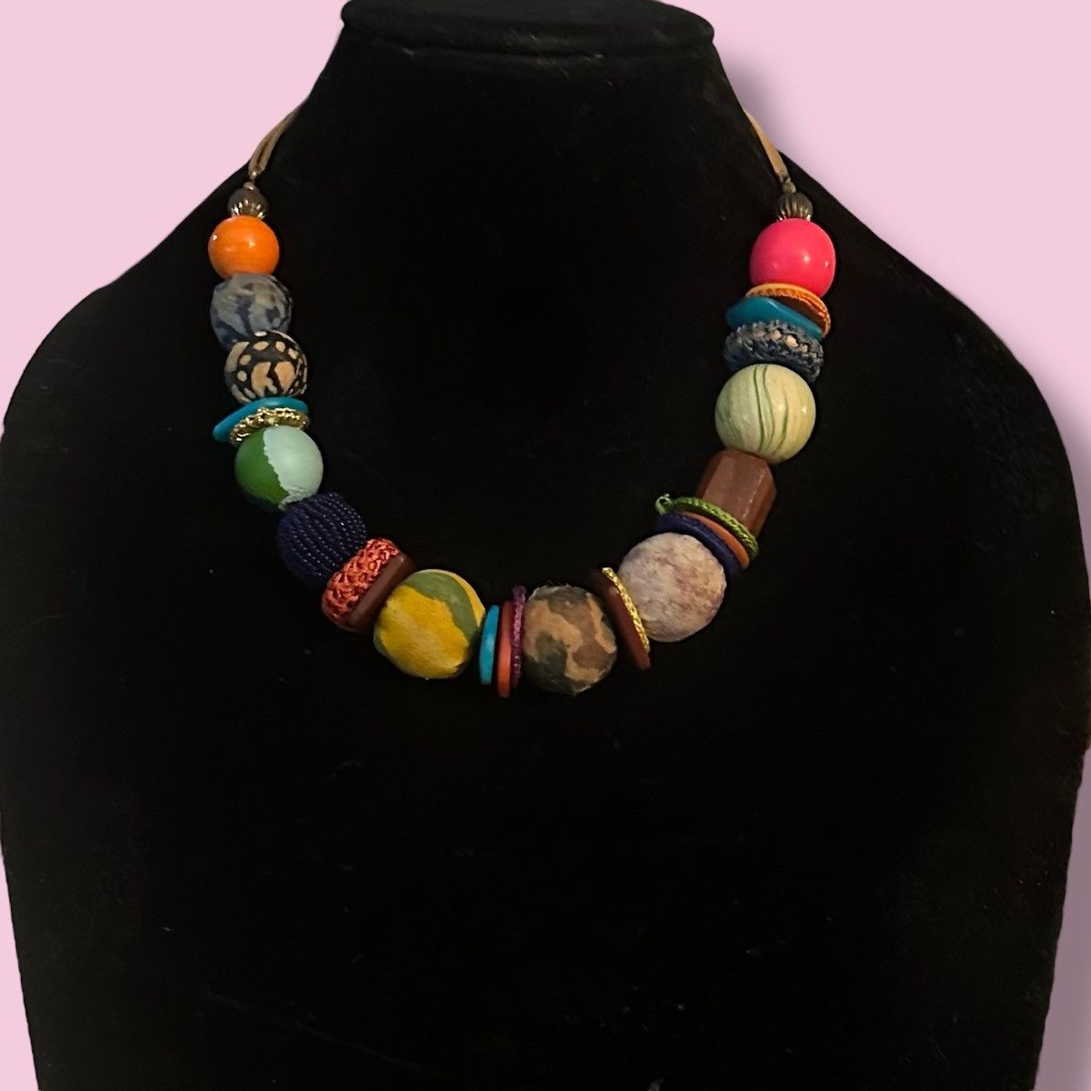 Other Bohemian chunky multicolor various bead necklace Size ONE SIZE - 1 Thumbnail