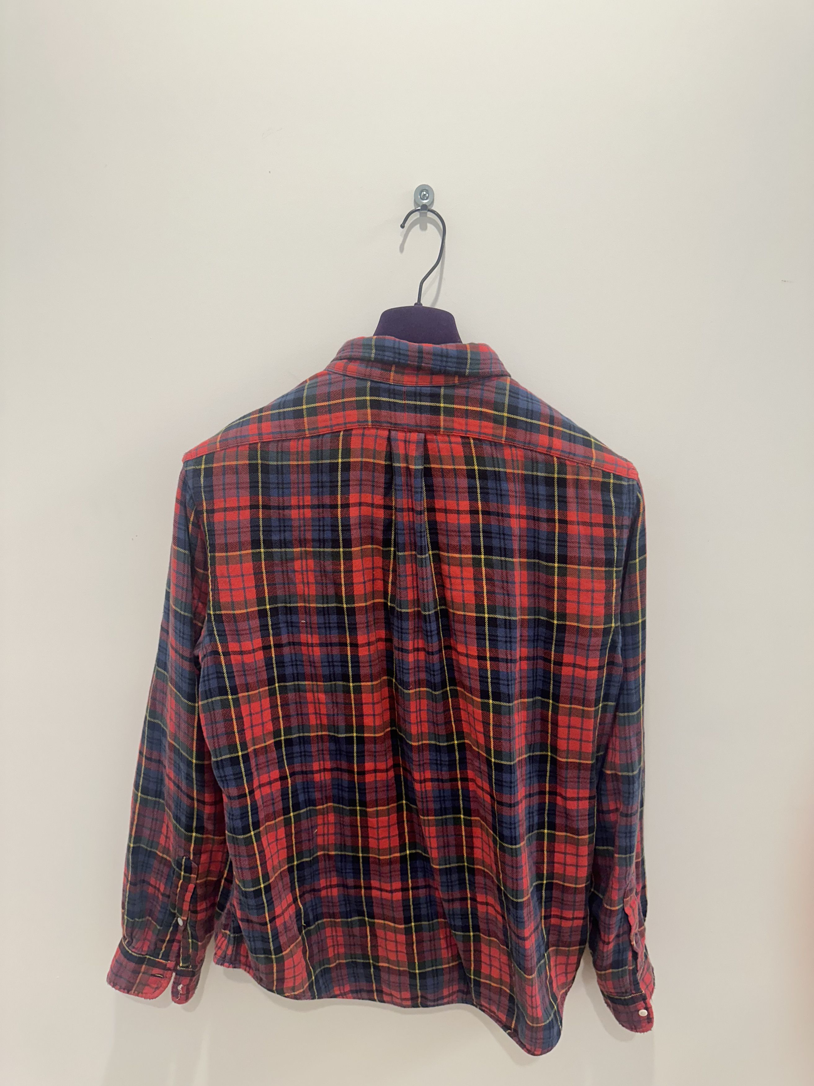 Polo Ralph Lauren Ralph Lauren Red Flannel Shirt Size US XL / EU 56 / 4 - 2 Thumbnail