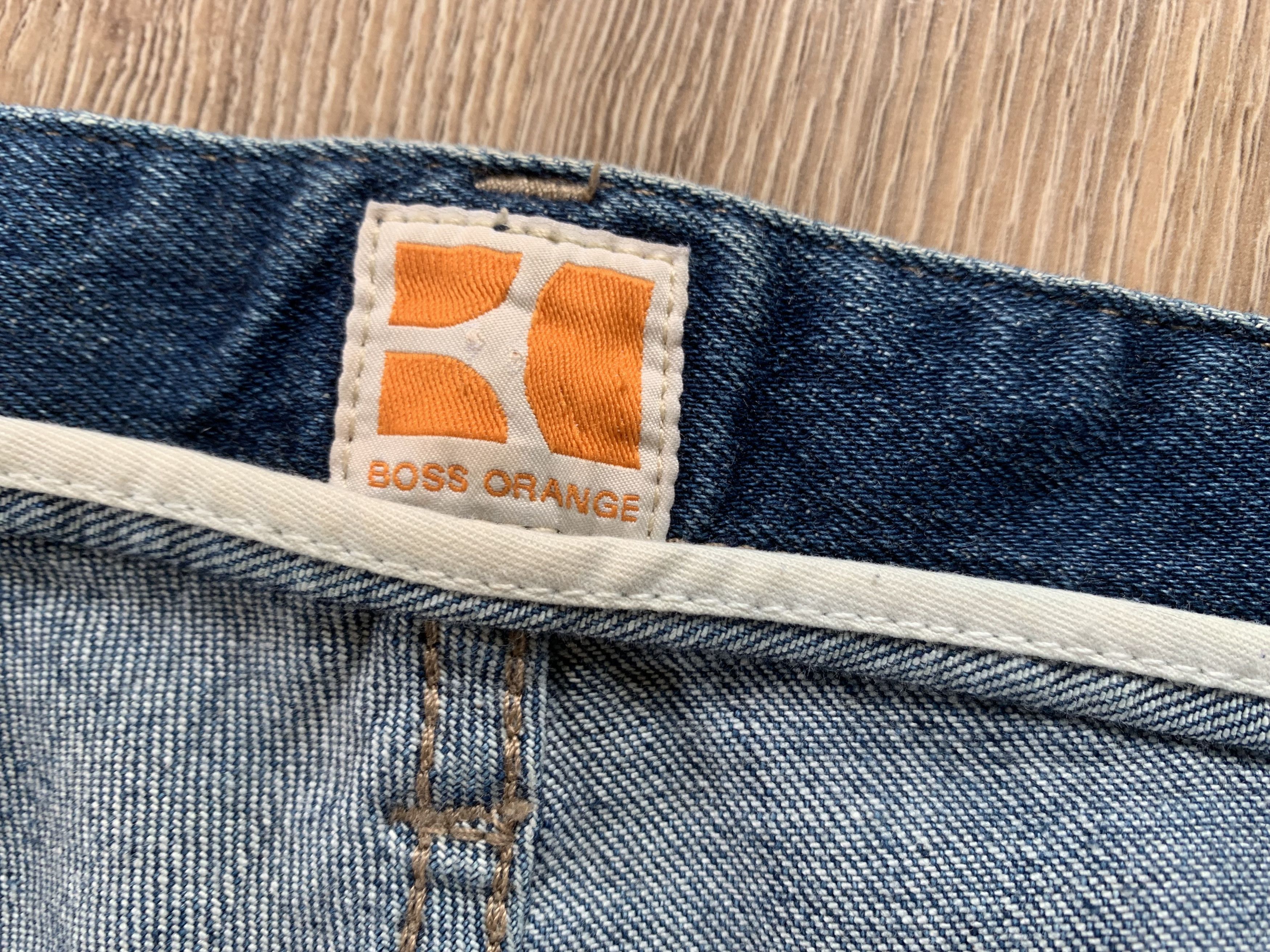 Hugo Boss × Vintage Hugo Boss Orange Blue Jeans Size US 38 / EU 54 - 8 Thumbnail