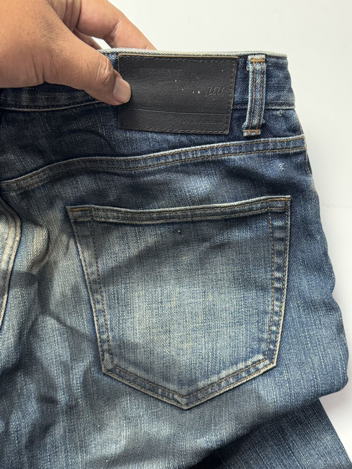 Undercover Undercover Denim Pants Distressed Uniqlo Archive Style Size US 30 / EU 46 - 11 Thumbnail