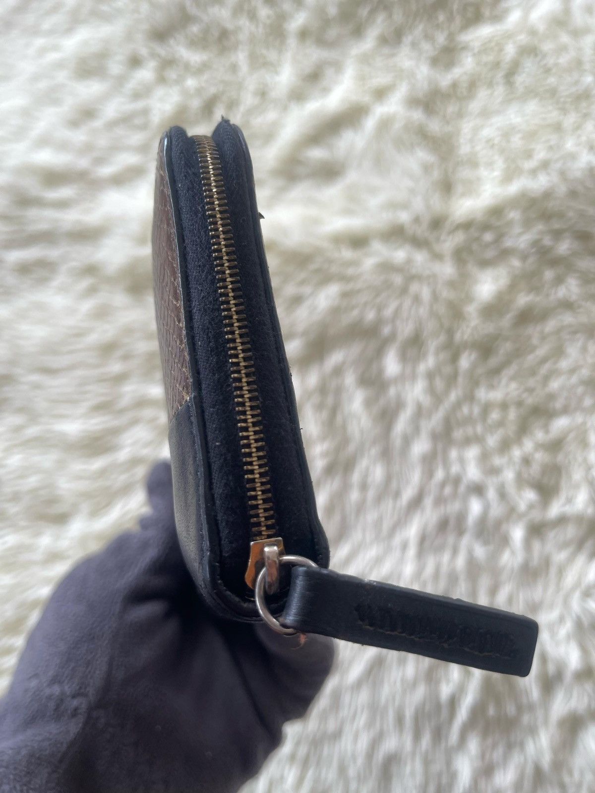 Celine × Designer × Vintage Celine Python Lambskin Zip Around Multifunction Wallet Size ONE SIZE - 7 Thumbnail