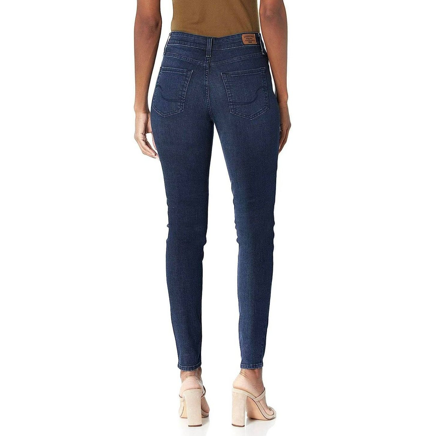 Levi's Signature by Levi's Totally Shaping Skinny Jeans 4S 27x28 Size 27" / US 4 / IT 40 - 2 Thumbnail