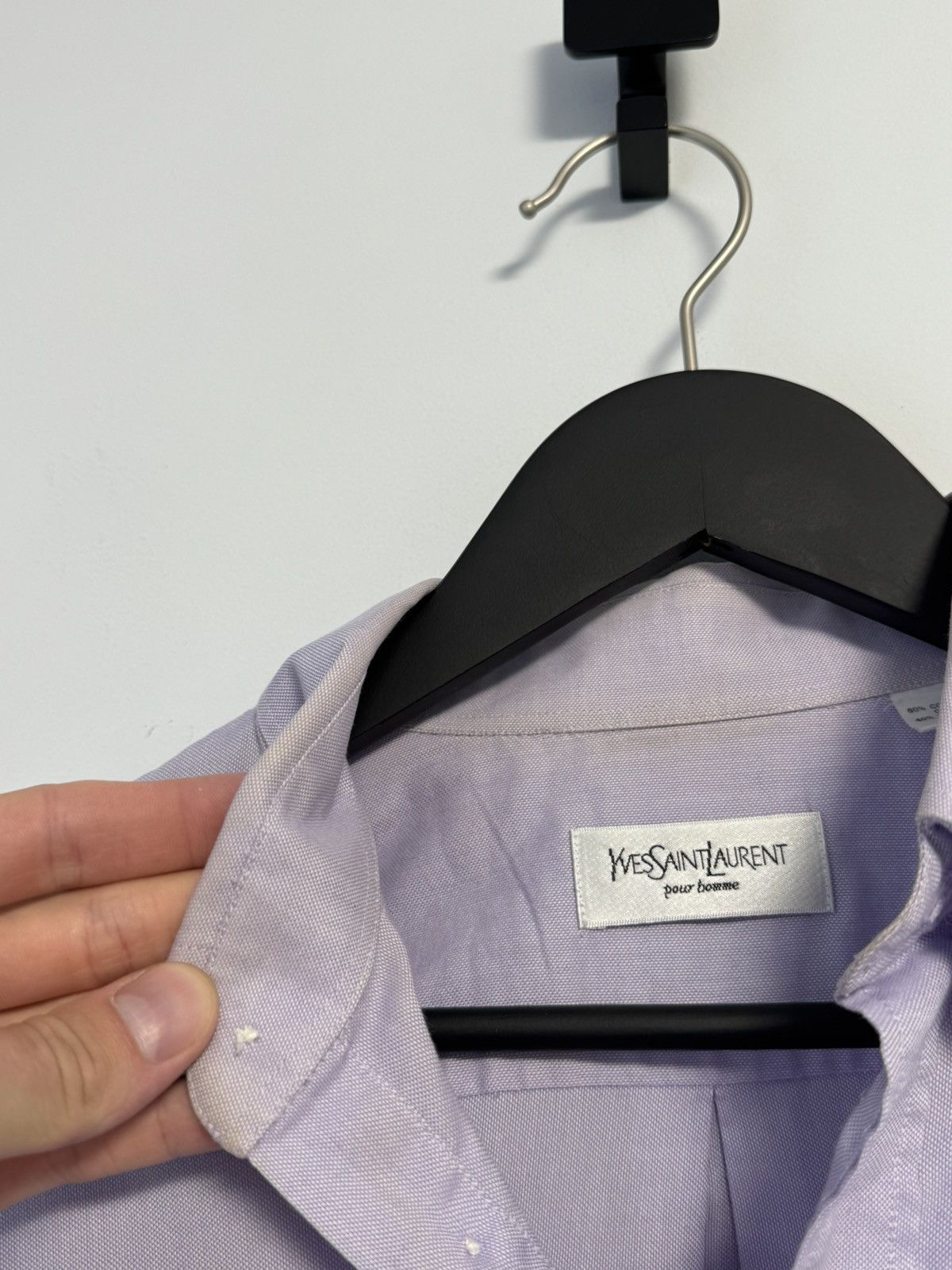 Yves Saint Laurent Yves Saint Laurent Button Up Shirt Luxury Size US L / EU 52-54 / 3 - 13 Thumbnail