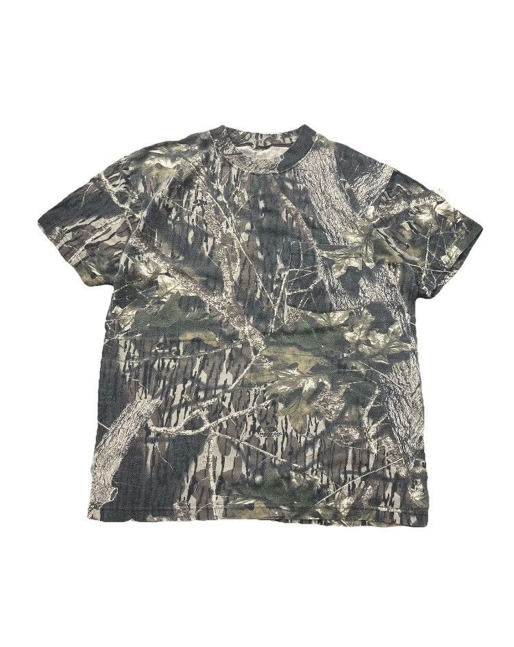 Mossy Oaks × Vintage Vintage mossy oak camo shirt 50/50 blend Size US L / EU 52-54 / 3 - 1 Thumbnail