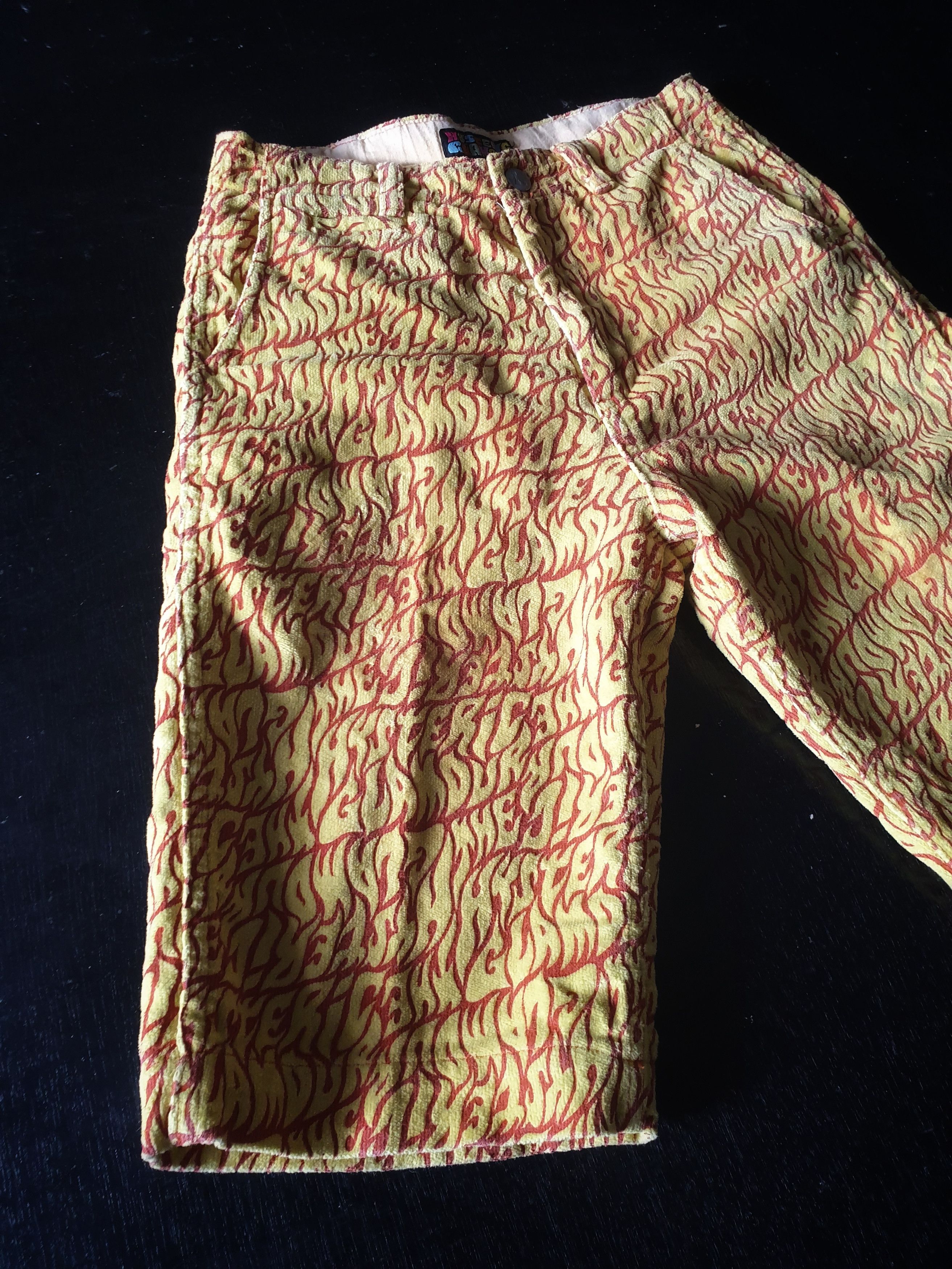 Hysteric Glamour Vintage Hysteric Glamour Spell Out Logo Corduroy Short Pants Size US 27 - 3 Thumbnail