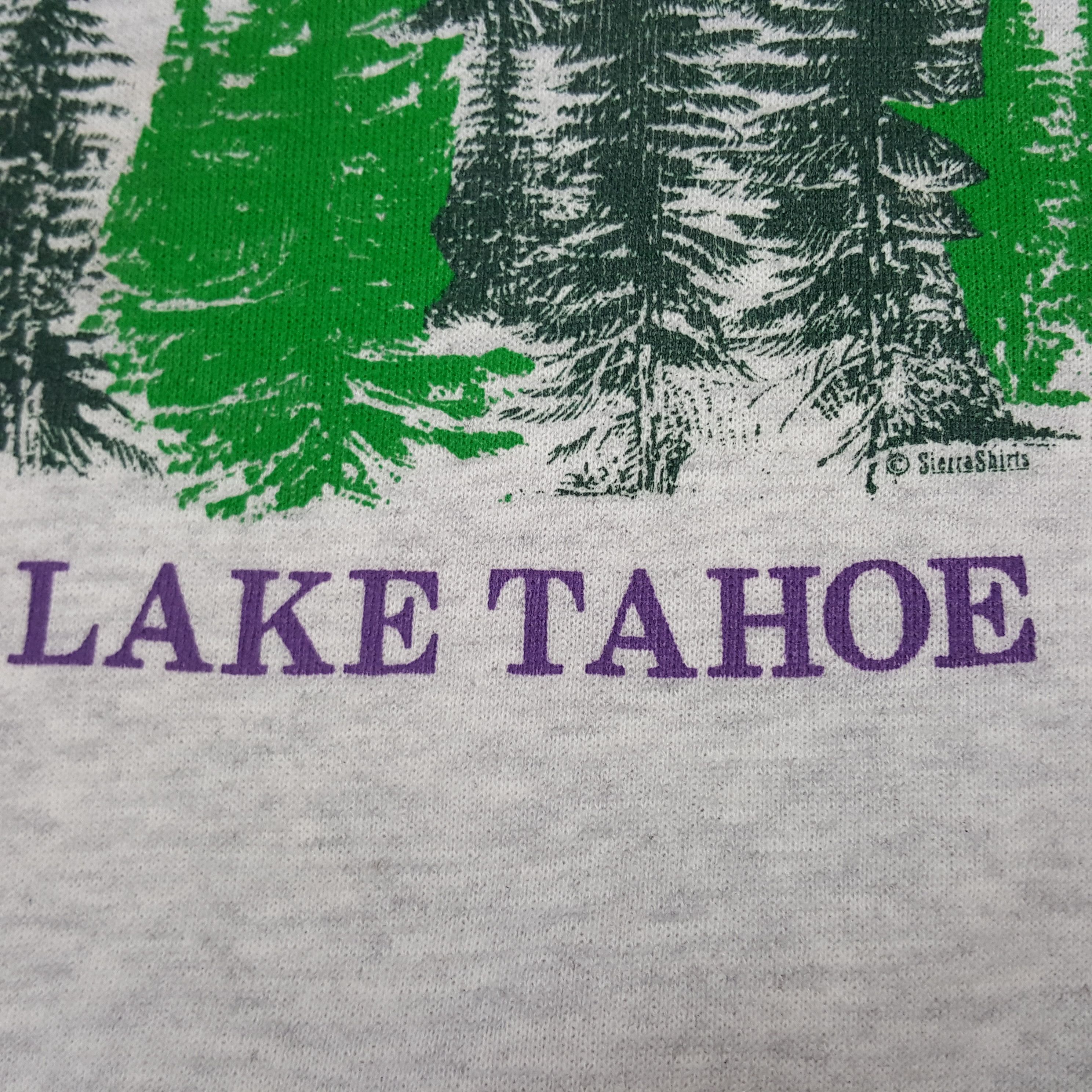 Hanes × Vintage Vintage Lake Tahoe Sweatshirt Size US L / EU 52-54 / 3 - 10 Thumbnail