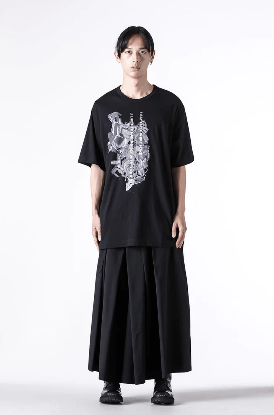 Yohji Yamamoto Yohji Yamamoto Pour Homme SS24 - Ta/TUXEDO HAKAMA PANTS Size US 32 / EU 48 - 4 Thumbnail