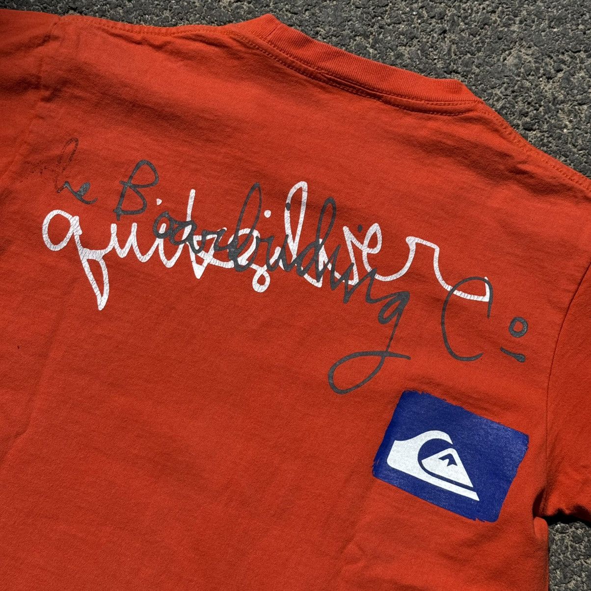 Quiksilver Y2K Quicksilver Graffiti Tees Orange Blokecore slim fit Size US XS / EU 42 / 0 - 11 Thumbnail
