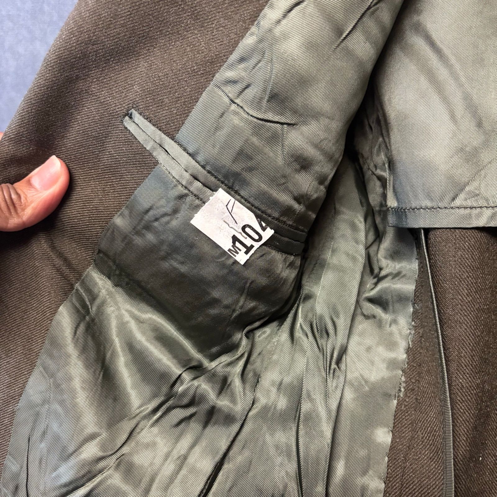 Other Vintage US Marine Corps Coat 100% Wool Serge Padded Interior Size US S / EU 44-46 / 1 - 11 Thumbnail
