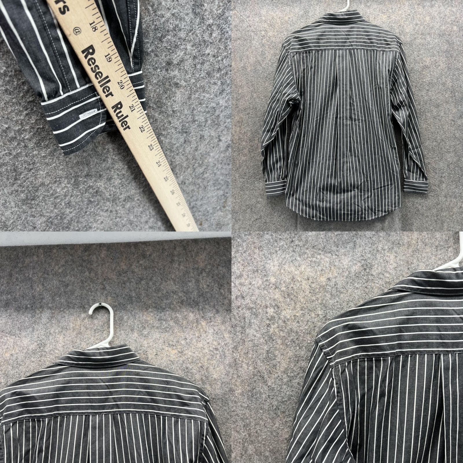 Brooks Brothers Brooks Brothers Shirt Women 4 Striped Black White Button-Down Casual Business Party/Cocktail Travel Long Sleeve Collared Button-Up Regular Fit Size S / US 4 / IT 40 - 8 Thumbnail