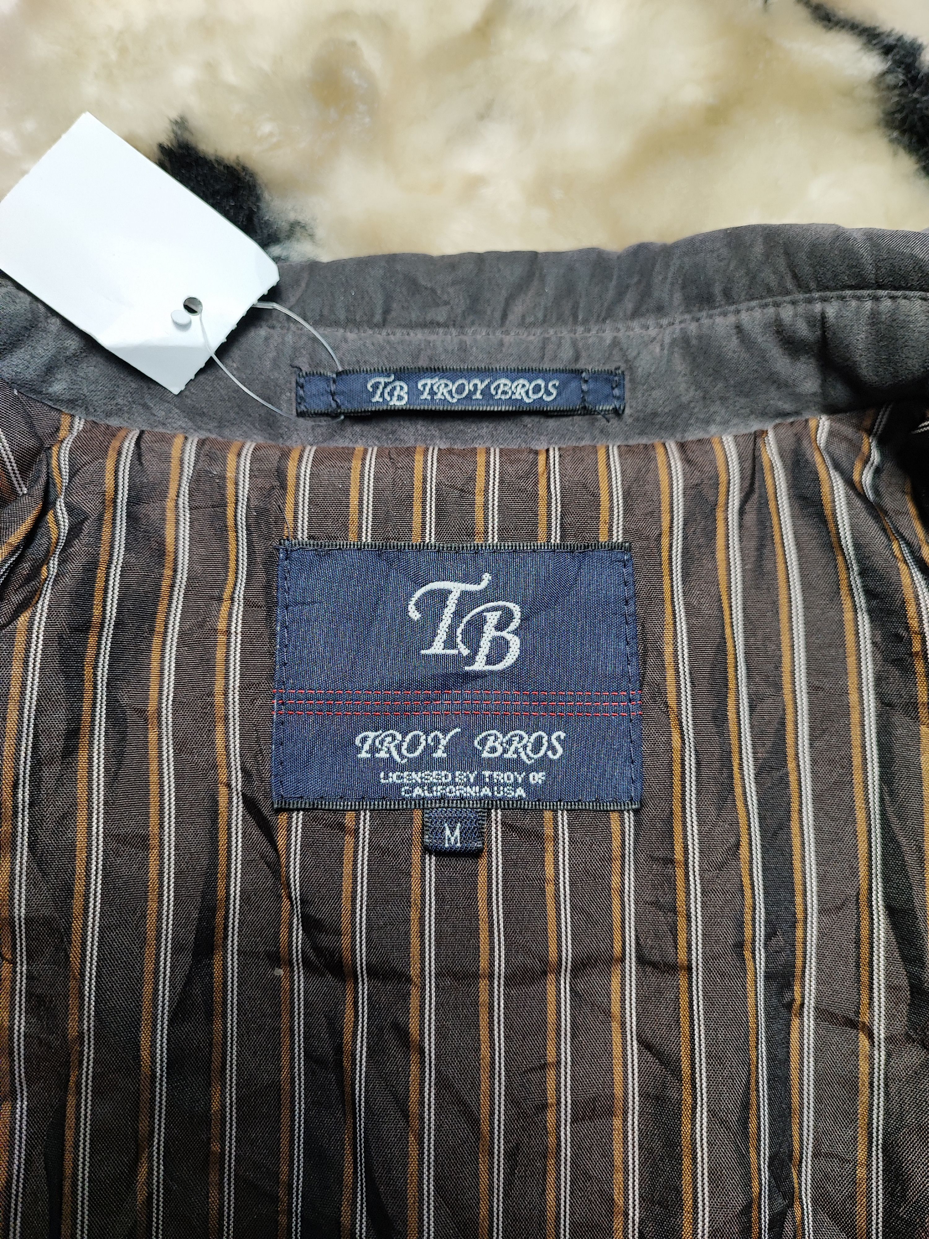Number (N)ine Troy Bros Bomber Styles Jacket Distressed Size US L / EU 52-54 / 3 - 13 Thumbnail