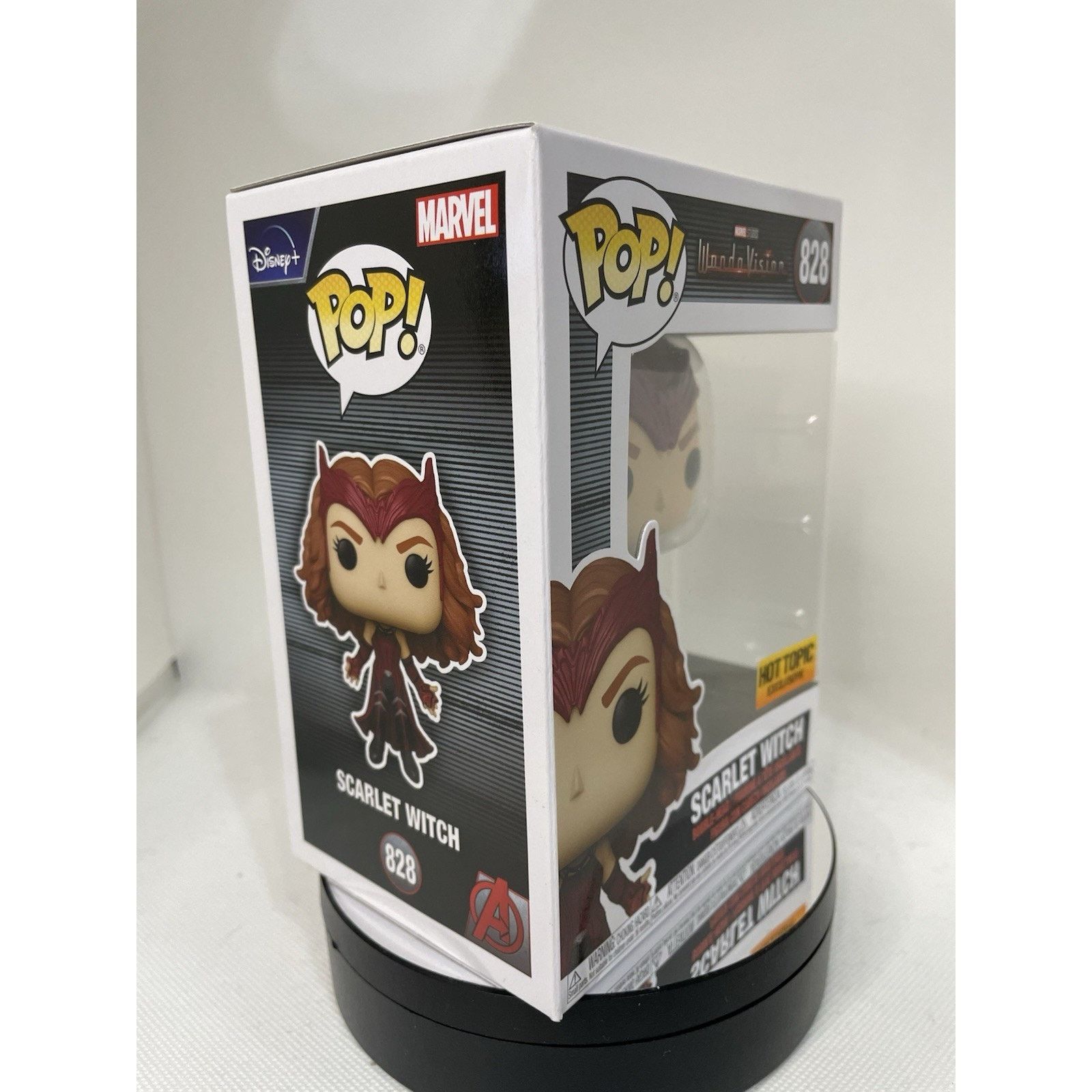 Marvel Comics Funko Pop! Scarlet Witch - Hot Topic Exclusive #828 Size ONE SIZE - 9 Thumbnail