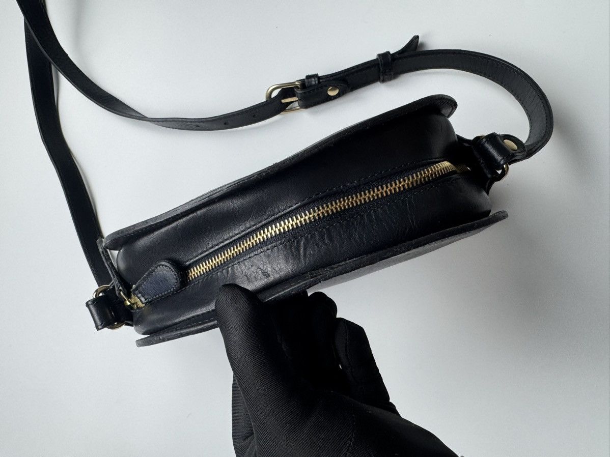 A.P.C. A.P.C. Navy Half Moon Demi Lune Crossbody Bag Size ONE SIZE - 4 Thumbnail