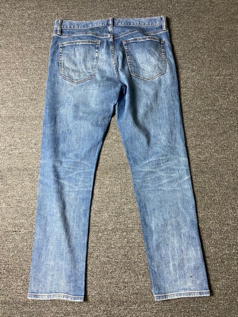 Uniqlo UNIQLO Distressed Denim Ripped Jeans (139) Size US 34 / EU 50 - 2 Thumbnail