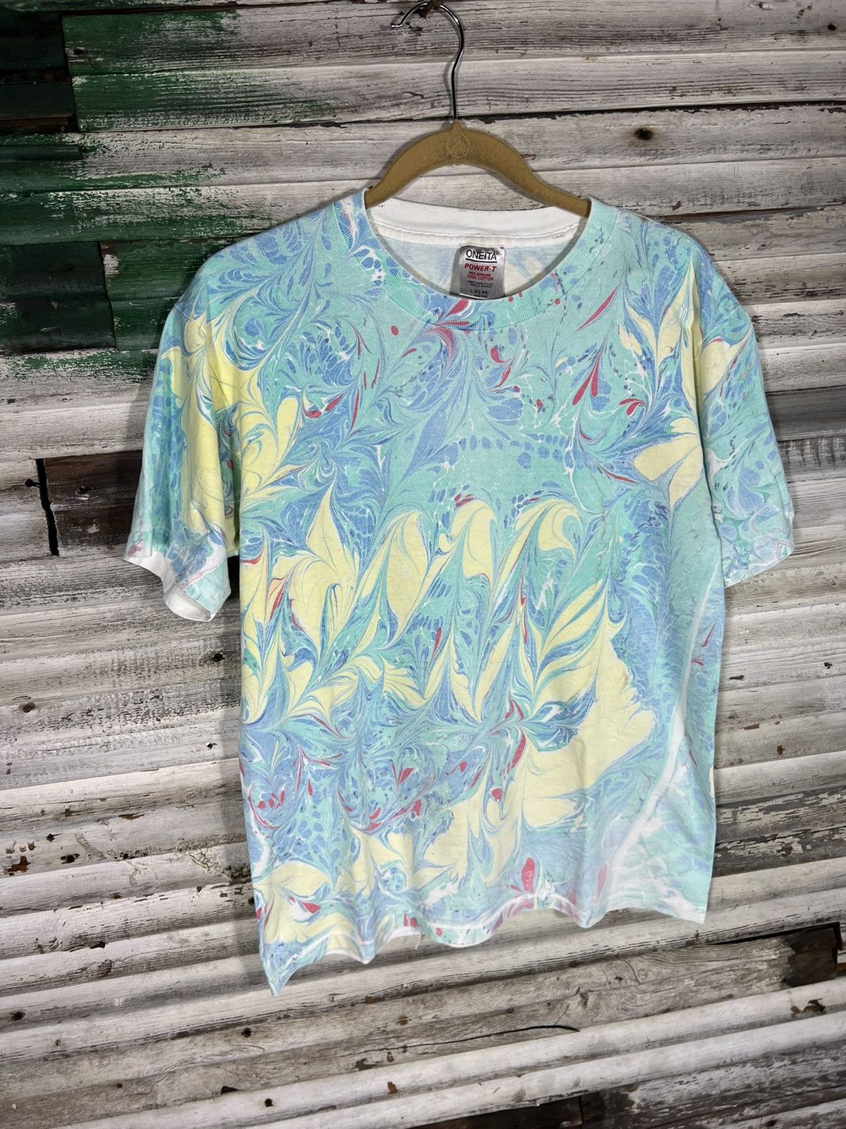 Vintage Vintage Tye Dye Shirt Size US L / EU 52-54 / 3 - 4 Thumbnail