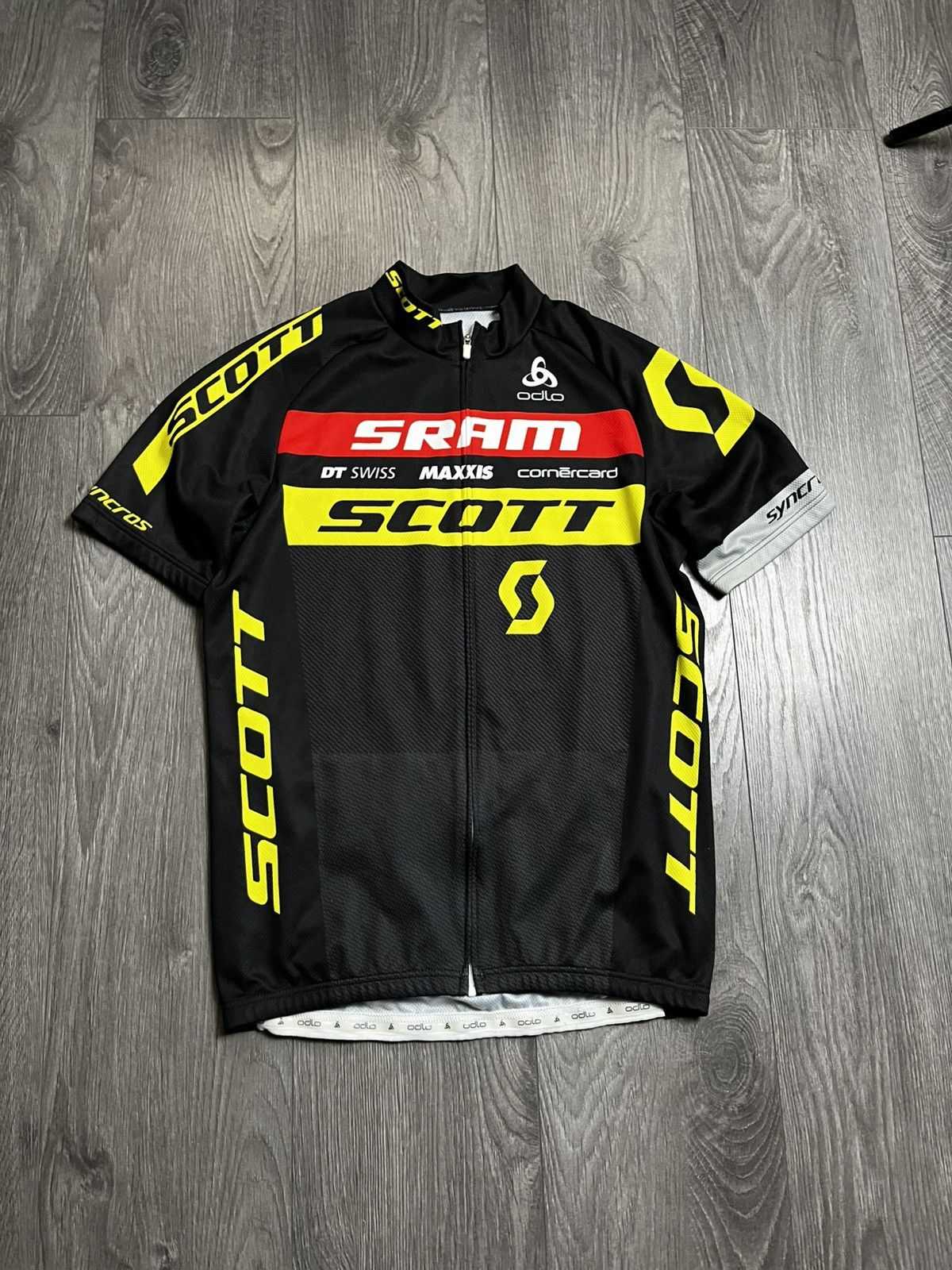 Odlo Odlo x Scott SRAM Racing Team Cycling Jersey Size US M / EU 48-50 / 2 - 2 Thumbnail
