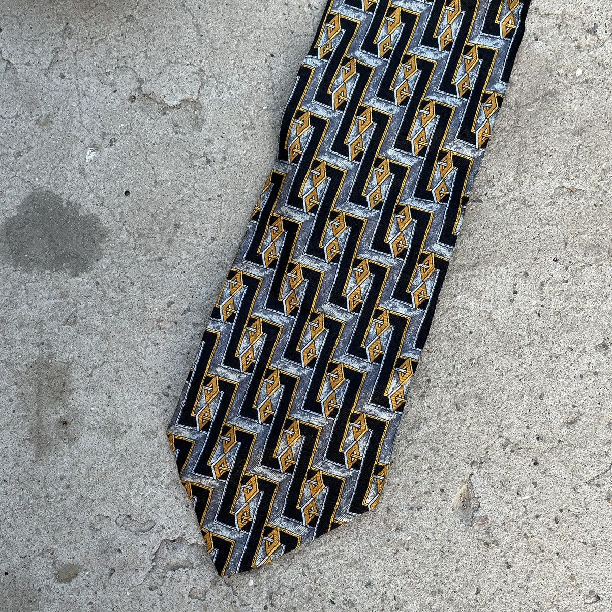 Ermenegildo Zegna Vintage Ermenegildo Zegna Tie Silk Y2K 90s USA Size ONE SIZE - 2 Thumbnail