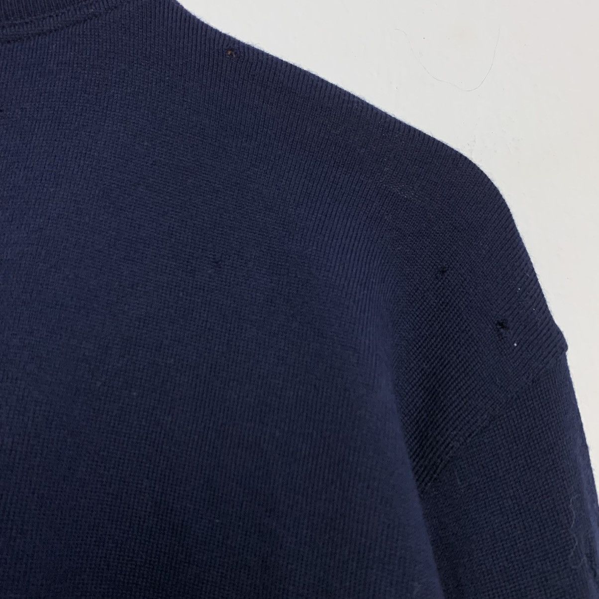 Salvatore Ferragamo Vintage Salvatore Ferragamo wool distressed sweater Size US M / EU 48-50 / 2 - 13 Thumbnail