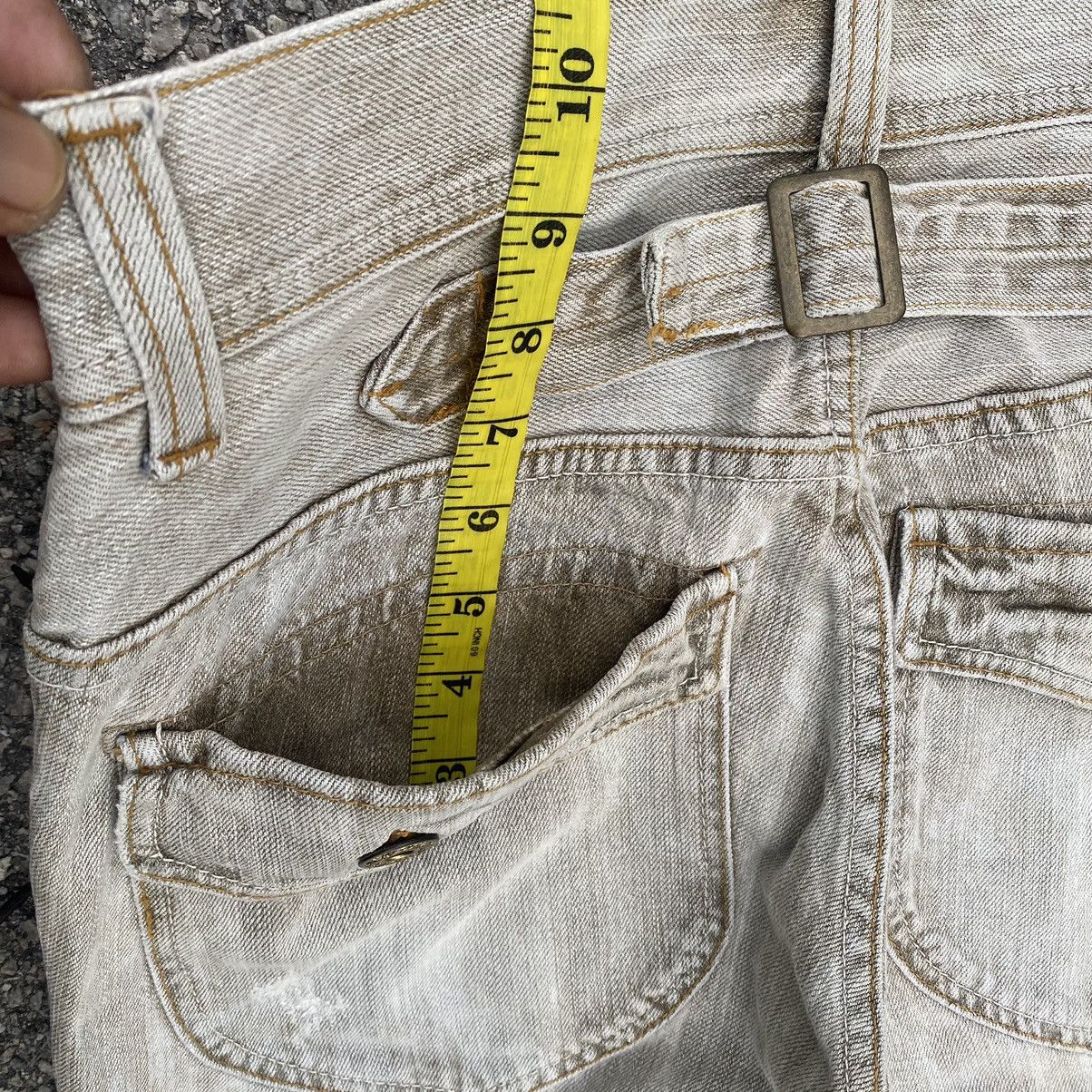 If Six Was Nine ANTI LABEL JEAN Vintage Lowrise Flare Size US 30 / EU 46 - 6 Thumbnail