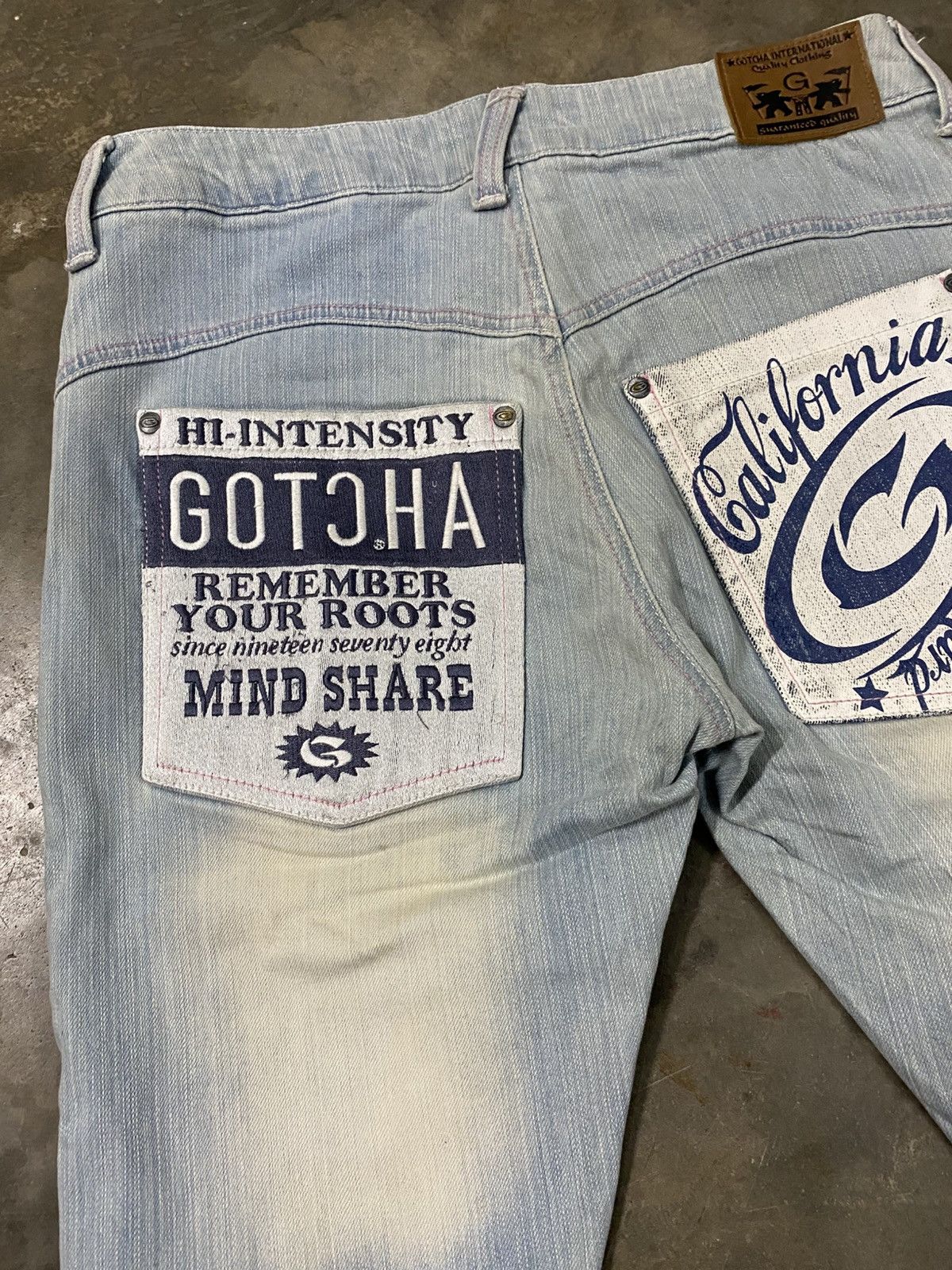 Gotcha × Hysteric Glamour × If Six Was Nine Crazy Jeans Gotcha Master Surfing Signature Jean @273 Size US 31 - 2 Thumbnail