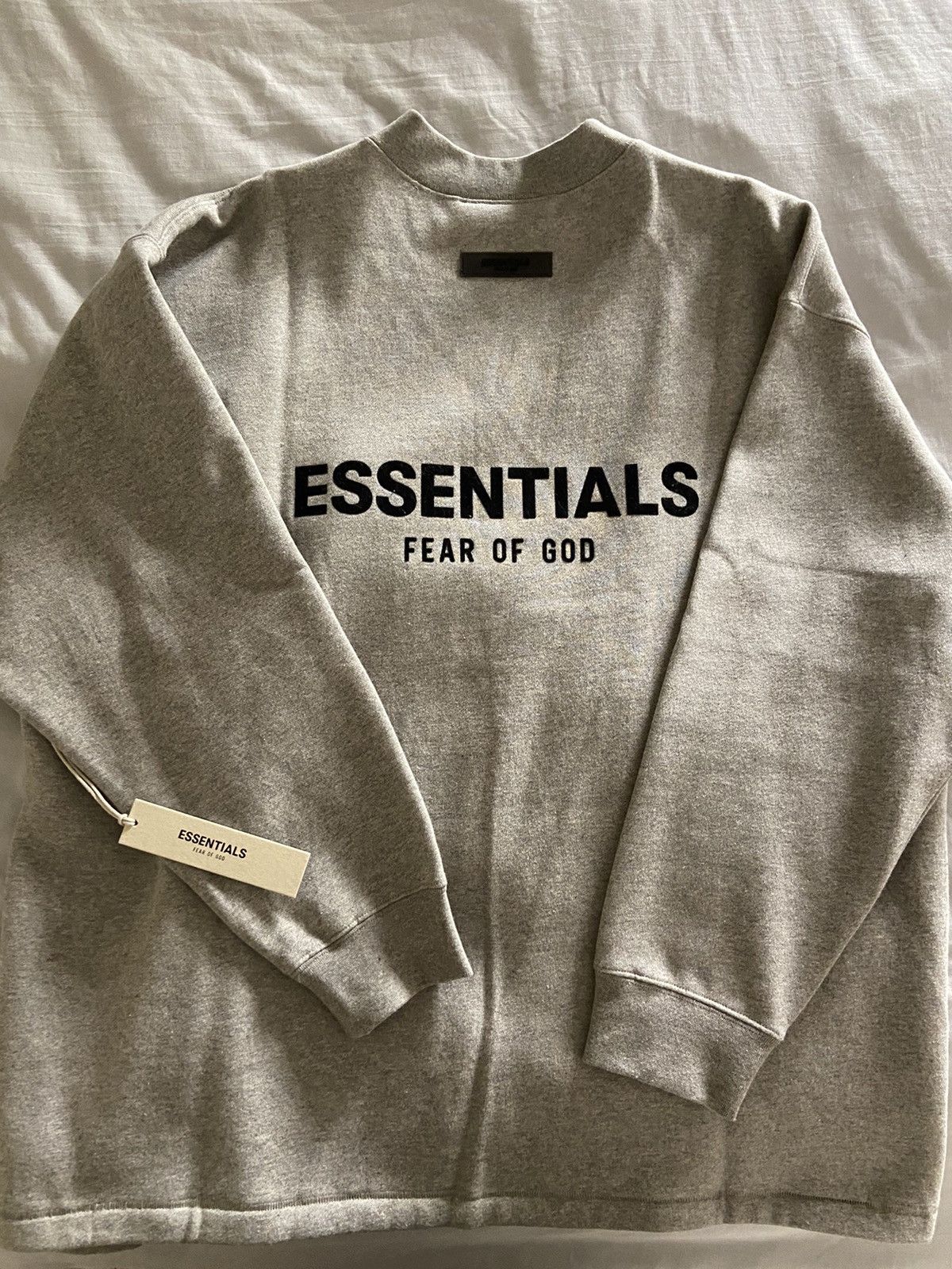 Essentials Grey Mockneck