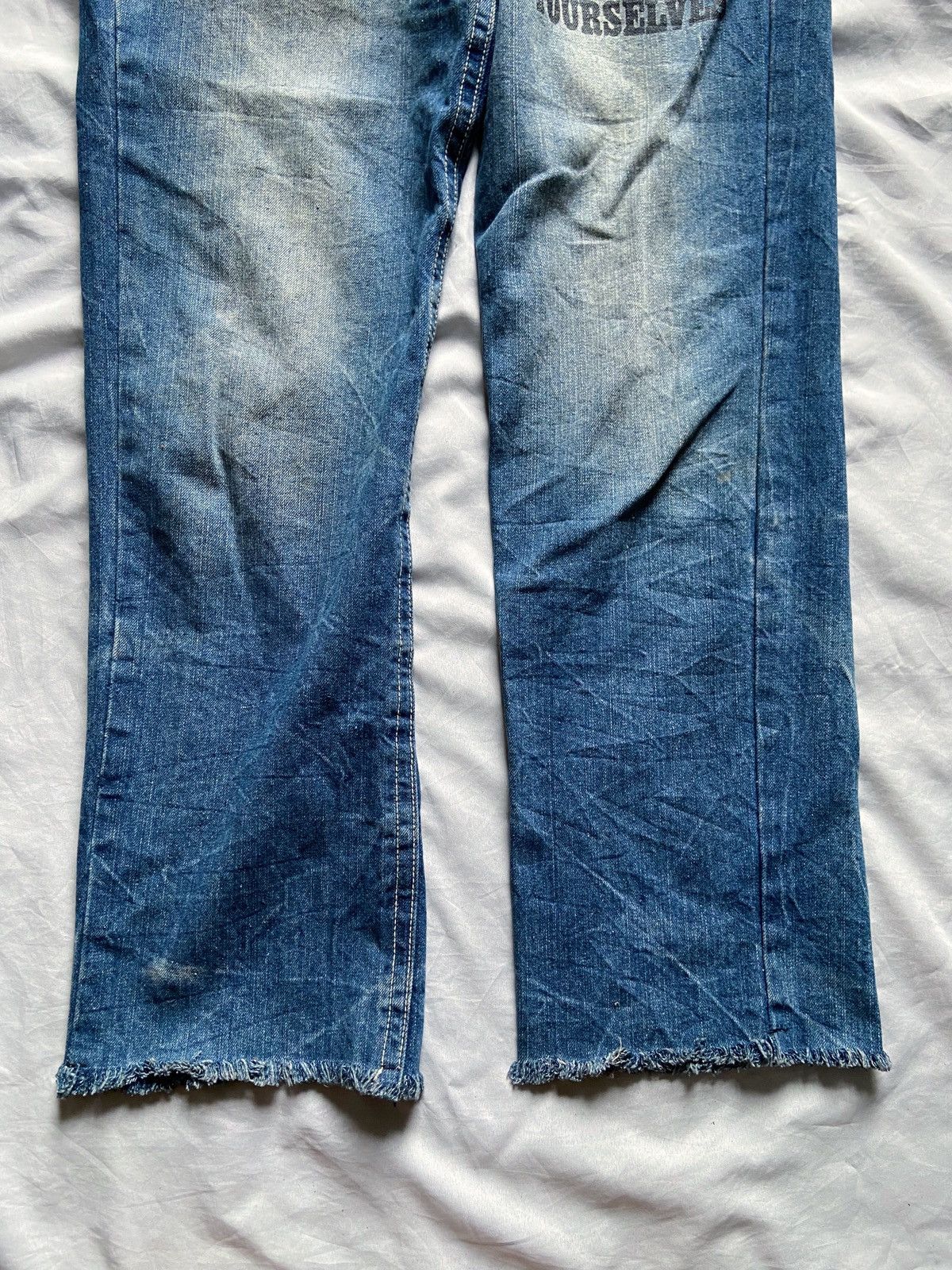 Japanese Brand JAPANESE COLZA Y2K DENIM PANTS Size US 32 / EU 48 - 7 Thumbnail