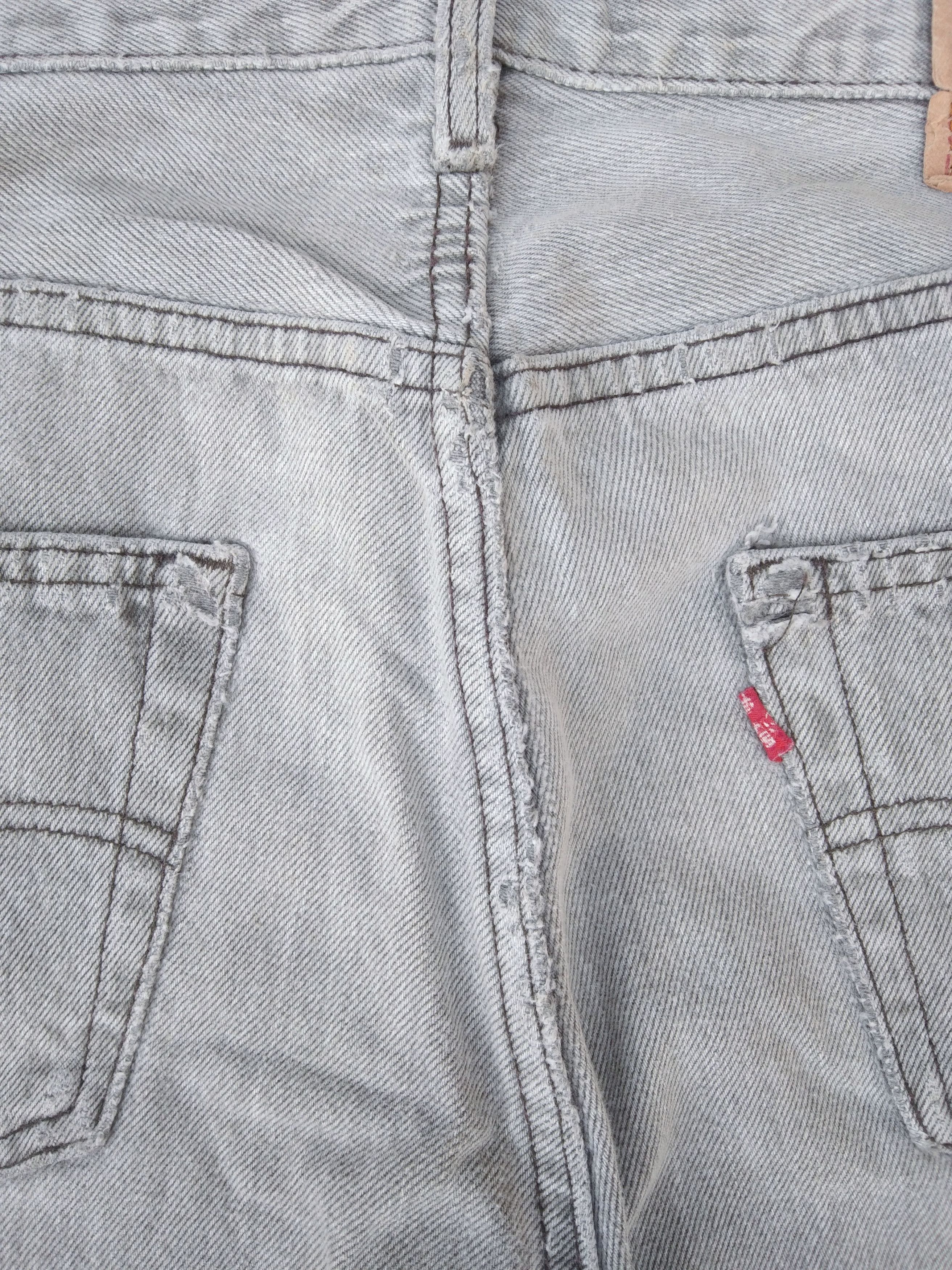 Levi's × Vintage 90s Vintage Levis 501 Made In USA Distressed Jeans 36x29 Size US 36 / EU 52 - 6 Thumbnail