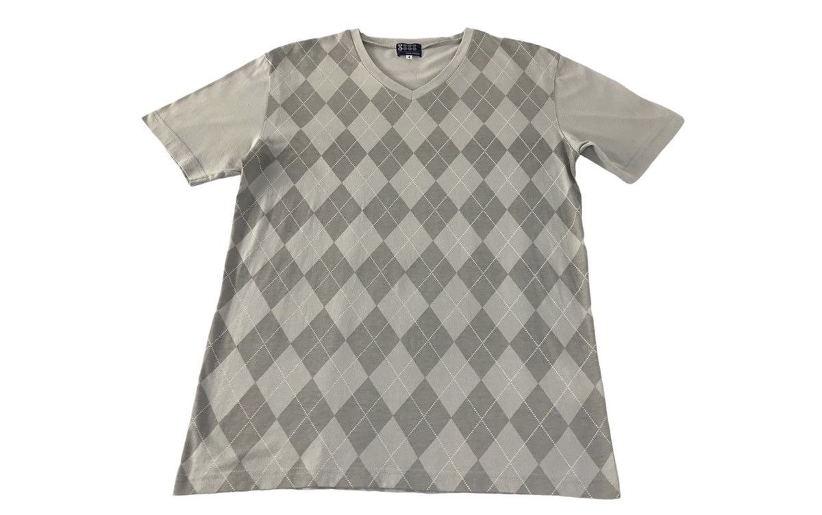Japanese Brand × Takeo Kikuchi Takeo Kikuchi Design Harlequin Pattern Tee Size US M / EU 48-50 / 2 - 1 Thumbnail
