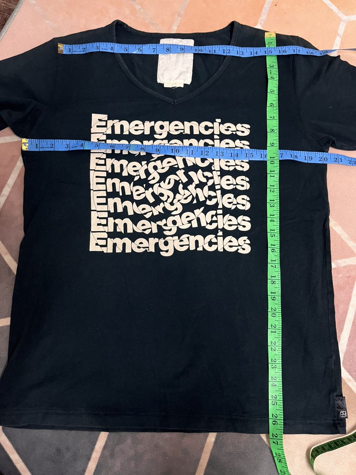 Mastermind Japan vintage y2k mastermind japan emergencies punk tee Size US M / EU 48-50 / 2 - 9 Thumbnail