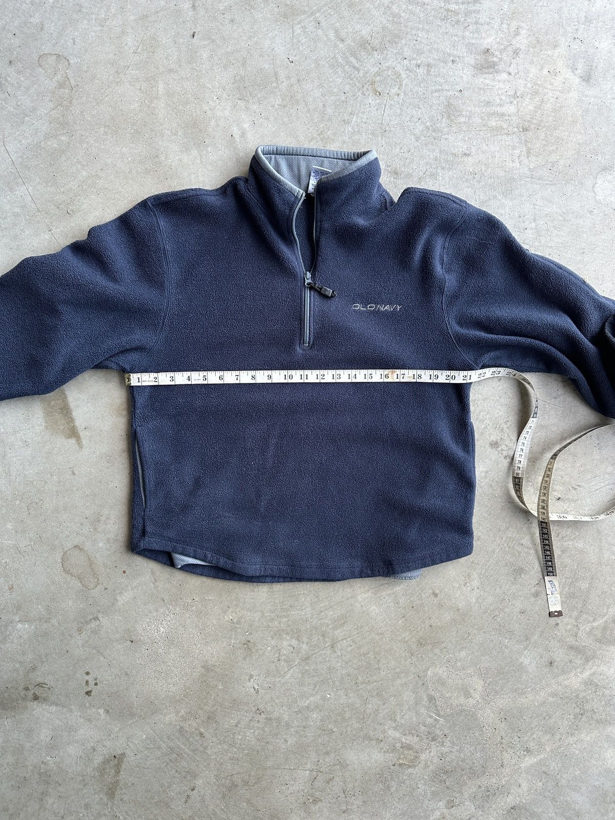 Other Vintage Y2K 00s Old Navy Quarter Zip Pullover Fleece Jacket Size US M / EU 48-50 / 2 - 6 Thumbnail