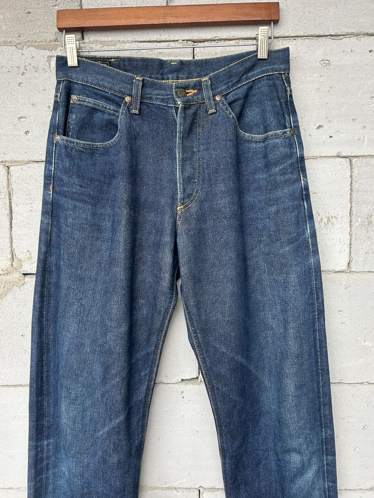 Lee LEE Riders Sanforized Selvedge Jeans Size US 31 - 12 Thumbnail
