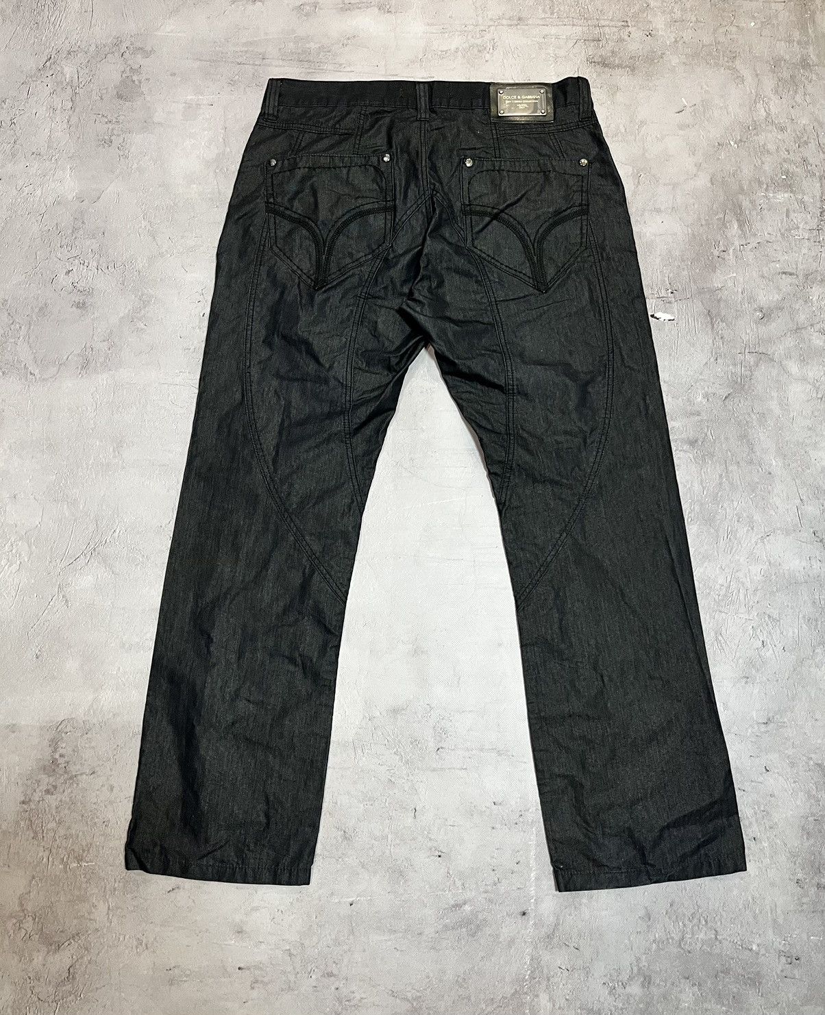 Dolce & Gabbana × Vintage Dolce Gabbana vintage denim pants y2k Size US 35 - 3 Thumbnail