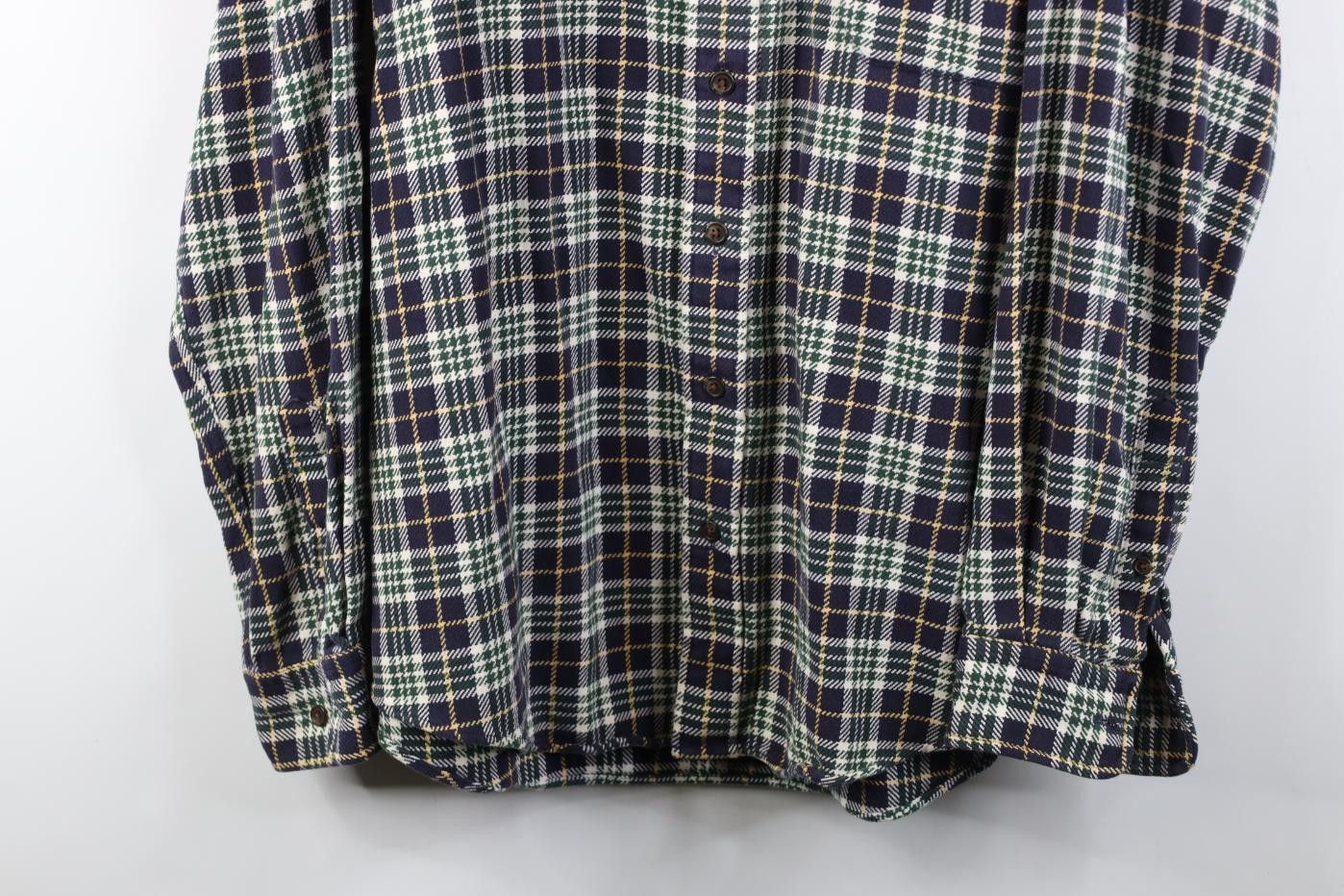 Vintage Vintage 90s Streetwear Flannel Collared Button Down Shirt Size US XL / EU 56 / 4 - 3 Thumbnail