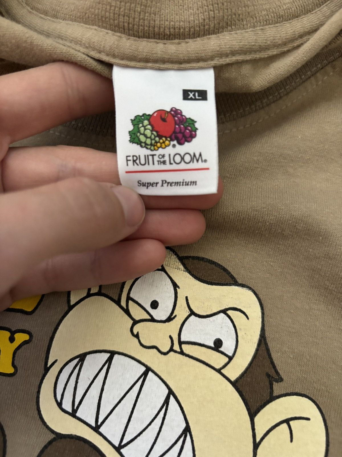 Cartoon Network × Fox Racing × Vintage Vintage 2006 Family Guy Evil Monkey t-shirt Size US XL / EU 56 / 4 - 7 Thumbnail