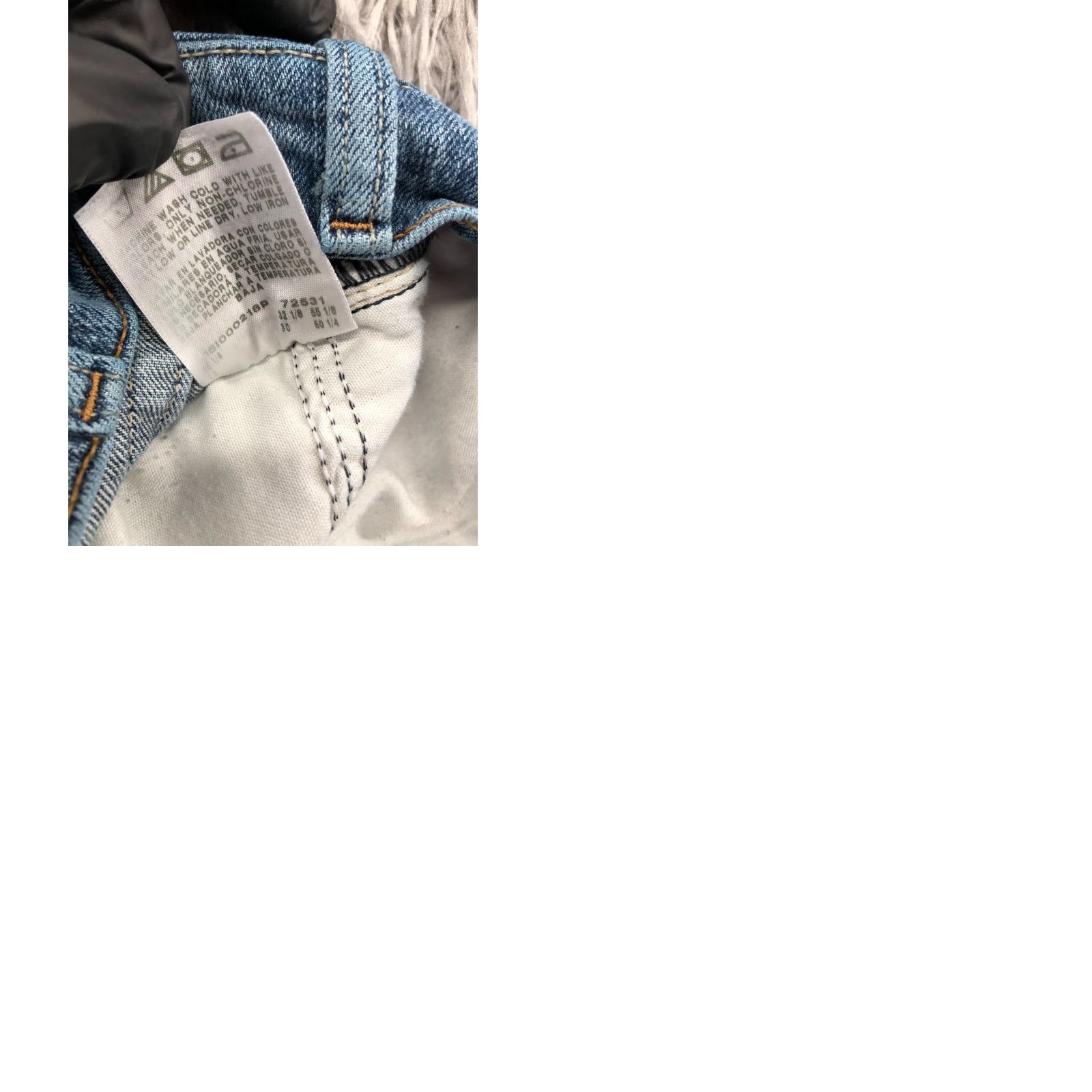 Lee Lee Jeans Mens Size 42x30 Straight Leg Mid Rise Medium Wash Blue Denim Jeans Regular 42in Inseam 5-Pocket Denim Blue Lee Size US 42 / EU 58 - 9 Thumbnail
