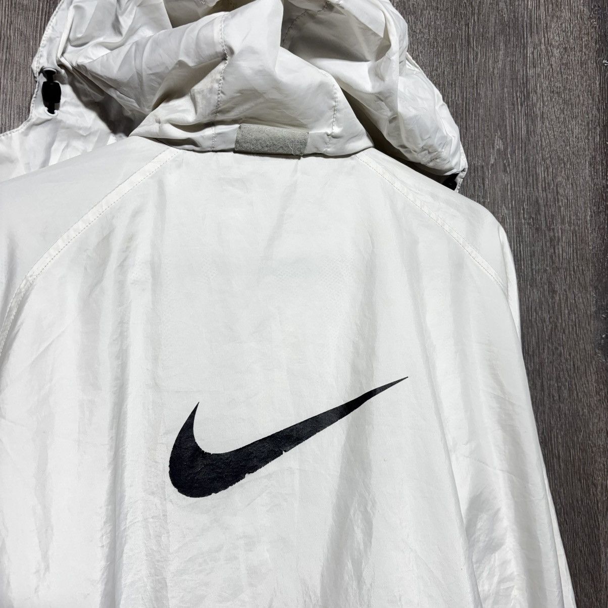 Nike Nike Vintage Track Jacket Y2K White Mens size XL Swoosh Size US XL / EU 56 / 4 - 6 Thumbnail