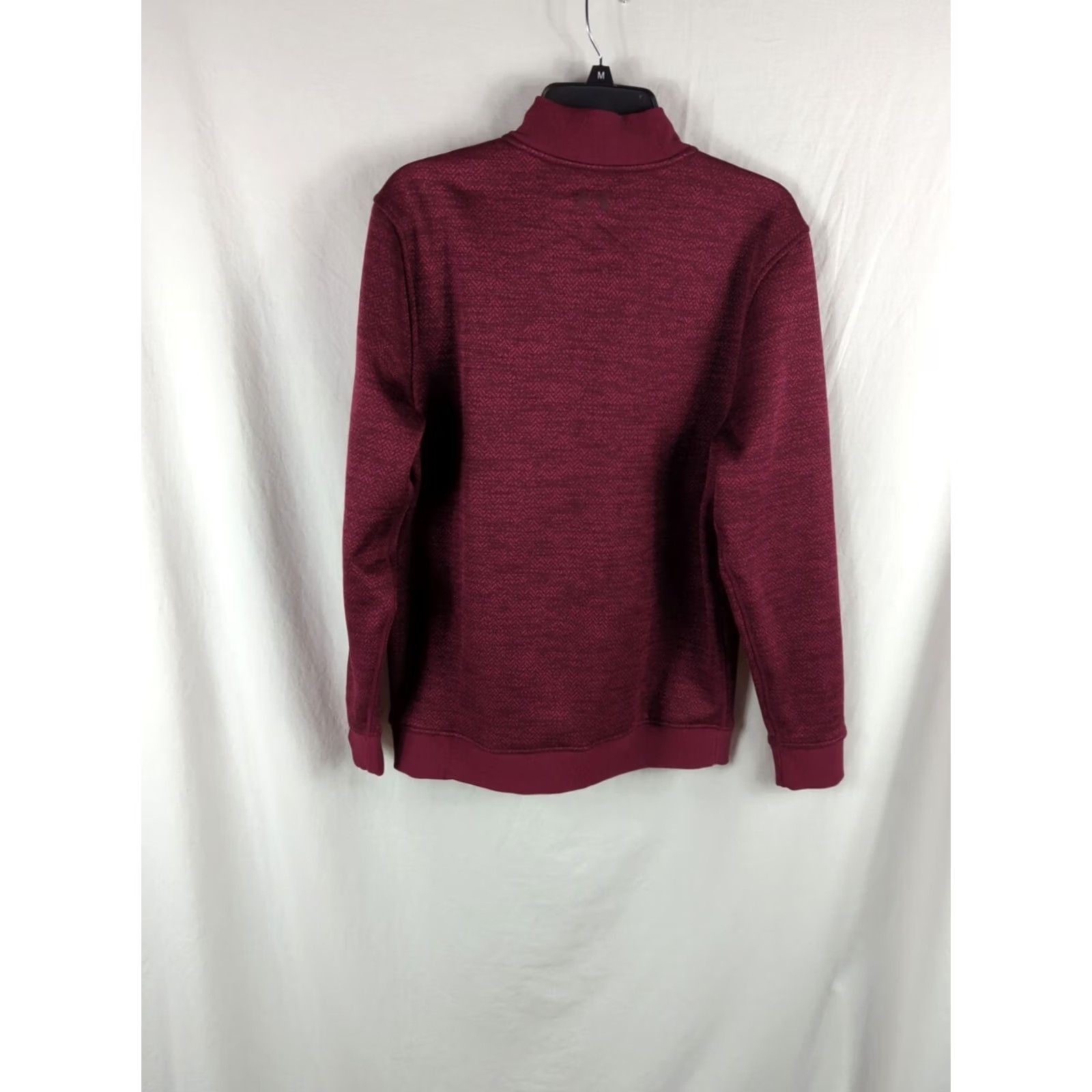 Under Armour Under armour Men M Pullover Quarter Zip Cold Gear Loose Fit Raspberry sweater Size US M / EU 48-50 / 2 - 6 Thumbnail