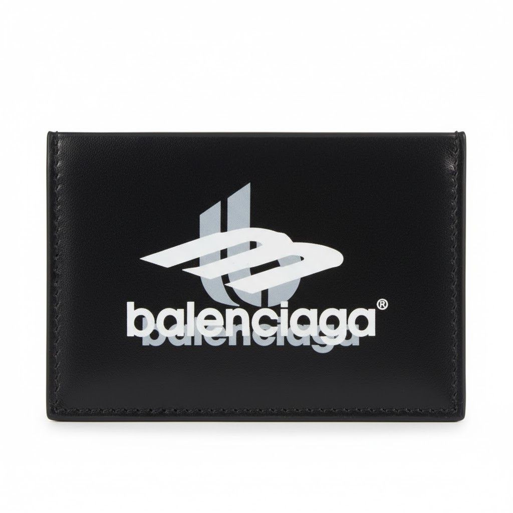 Balenciaga o1bcso1str1125 Size: OS / Cash Mini Wallet Box in Black Size ONE SIZE - 1 Preview