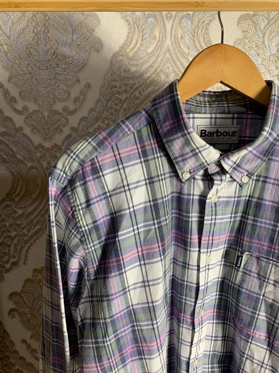 Barbour Vintage Barbour International Oxford Designer Flannel Casual Size US L / EU 52-54 / 3 - 3 Thumbnail